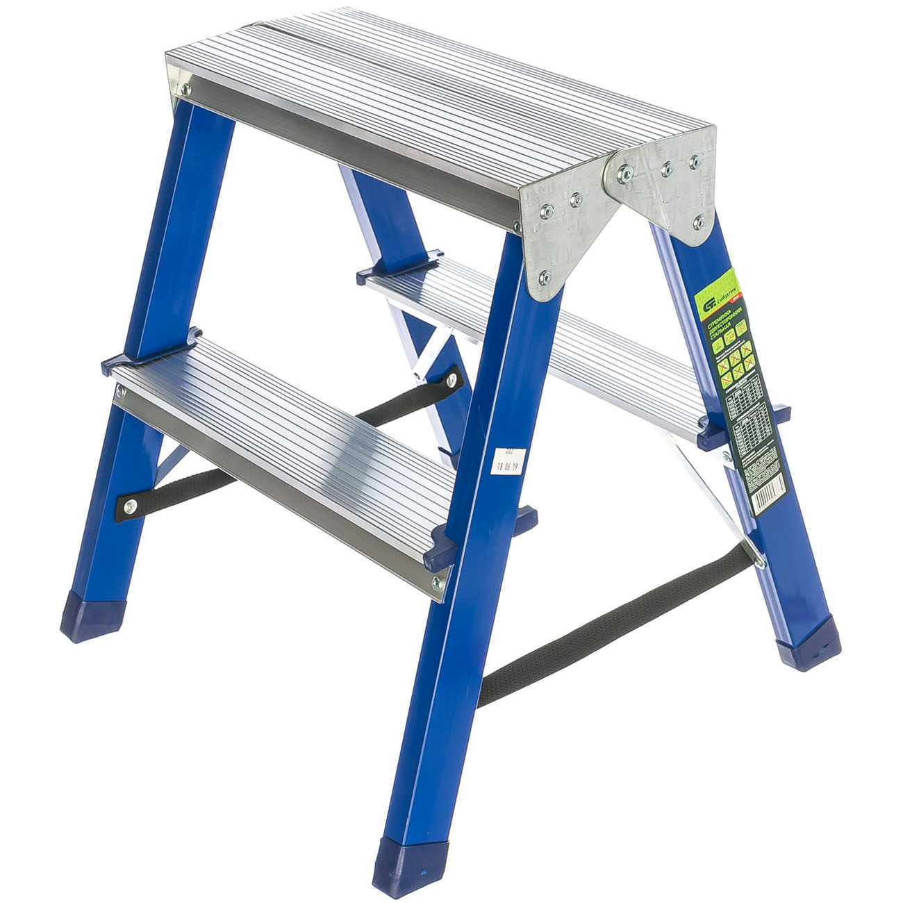 Стремянка Сибртех 2 ступени, стальная (97932)