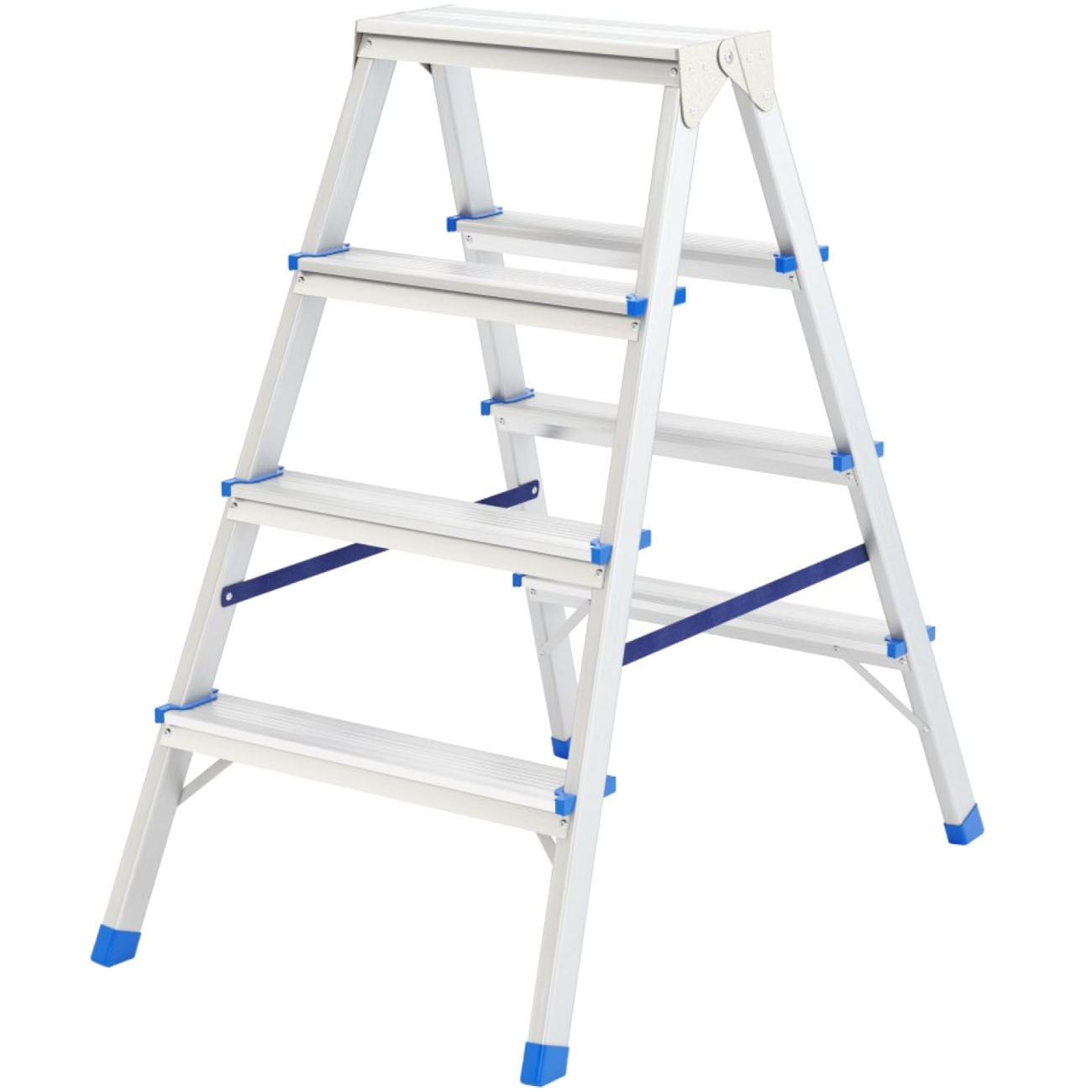 Стремянка Сибртех 4 ступени, алюминиевая (97924)