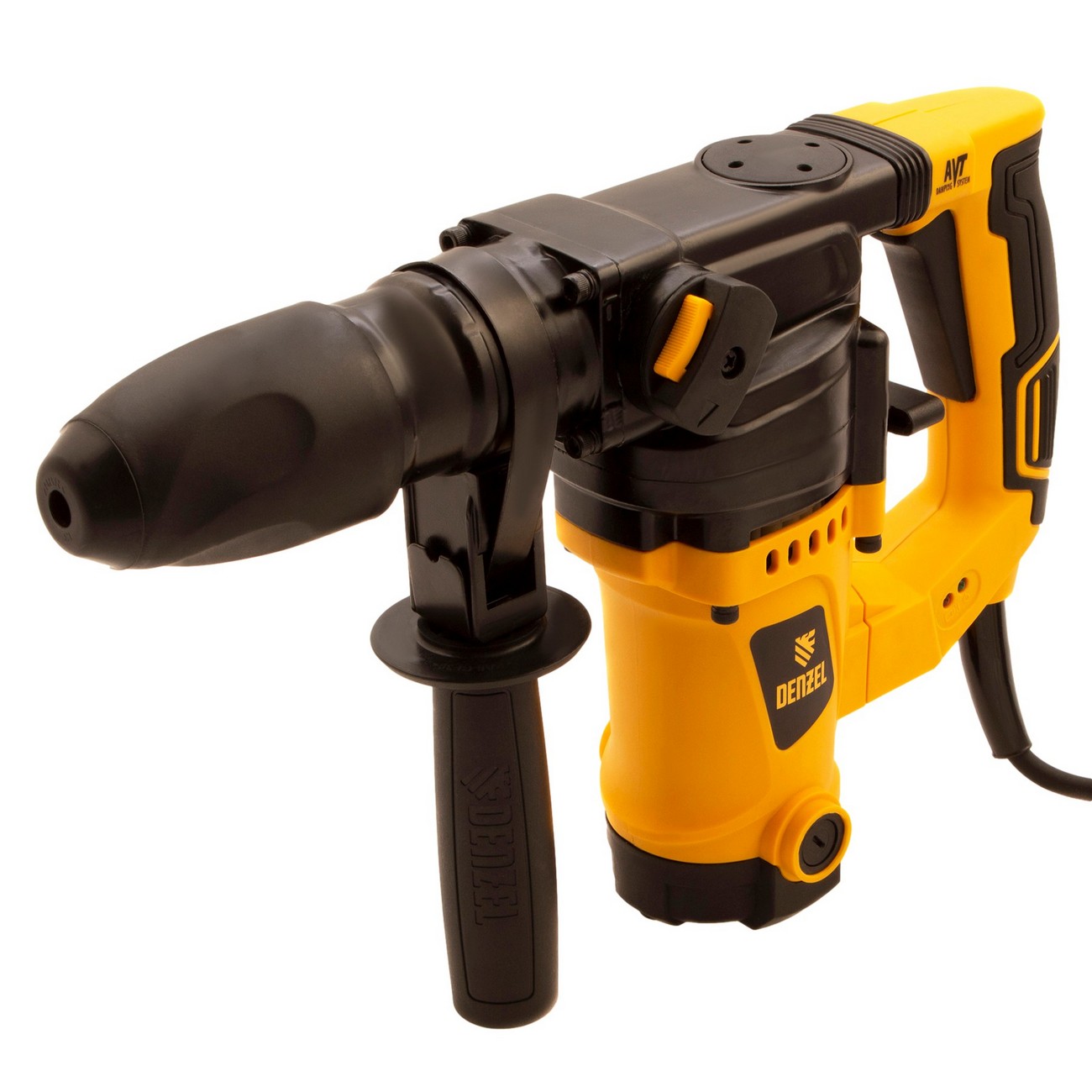 Перфоратор электрический Denzel RHV-1100-26, SDS-plus, 1100Вт, 4Дж, 3 режима (26610)