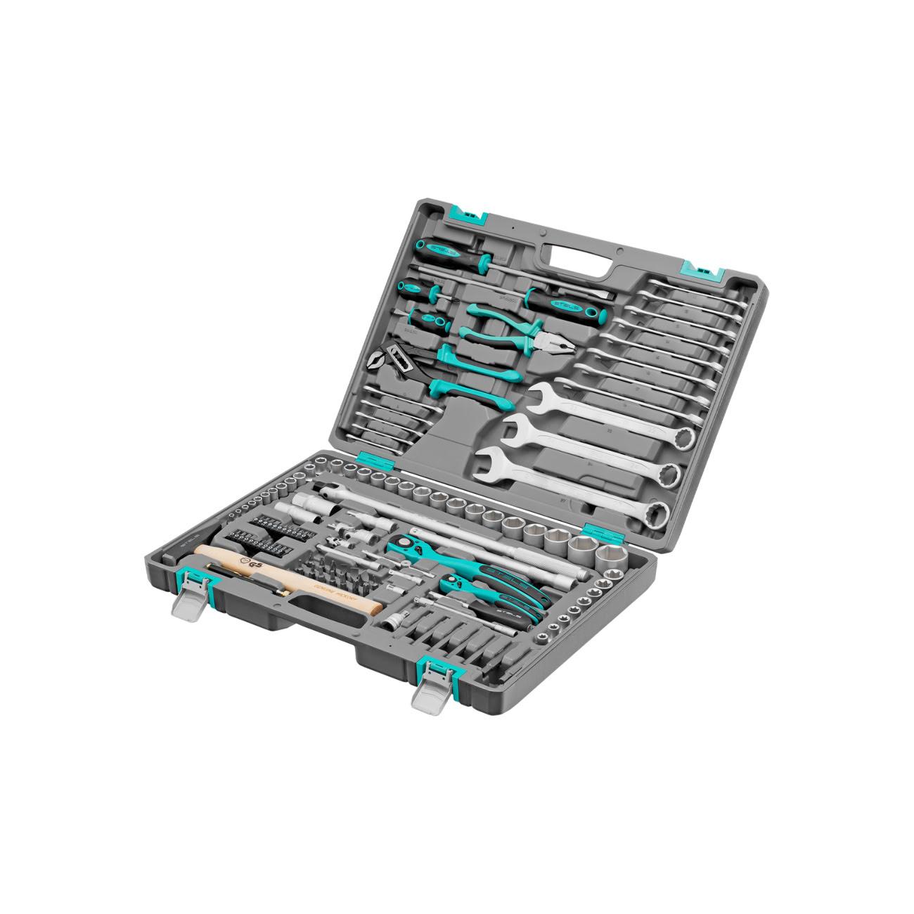 Набор инструментов Stels 1/2", 1/4", 119 пр. (14112) фото