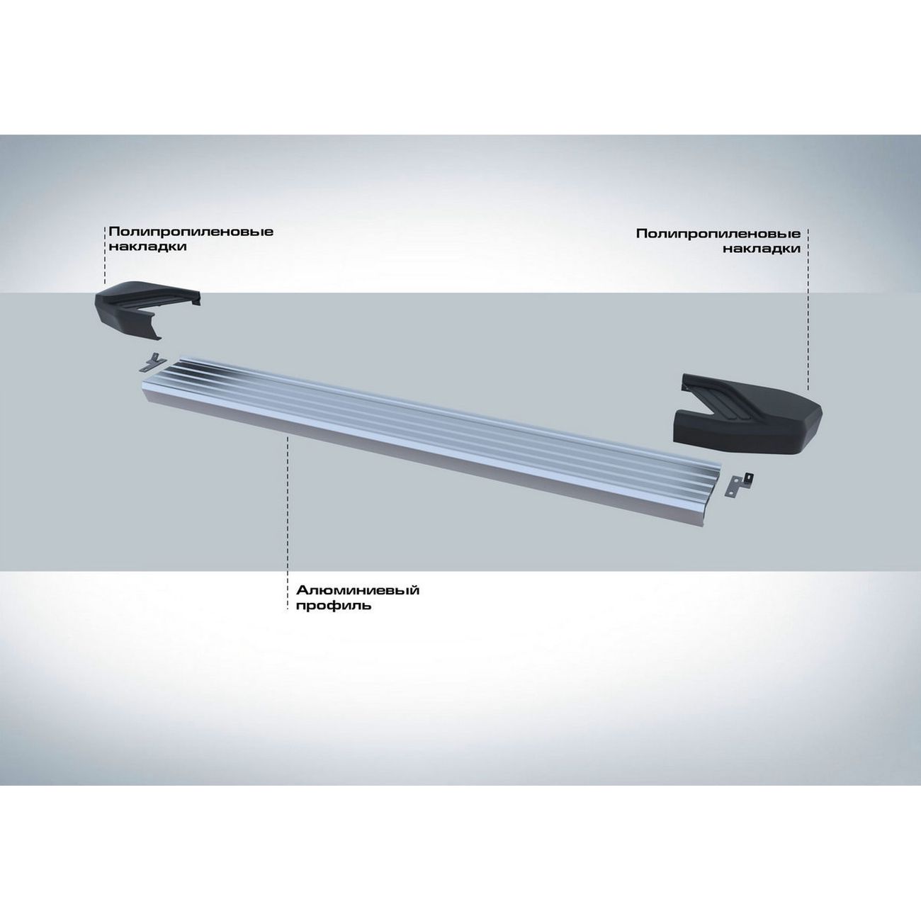 Порог Rival RIVAL,HYUNDAI Santa Fe 2012-18