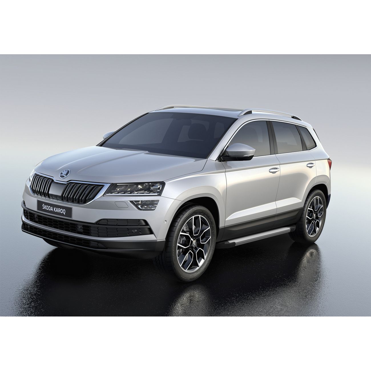 Порог Rival RIVAL,SKODA Karoq 2020+, VOLKSWAGEN Taos 2021+