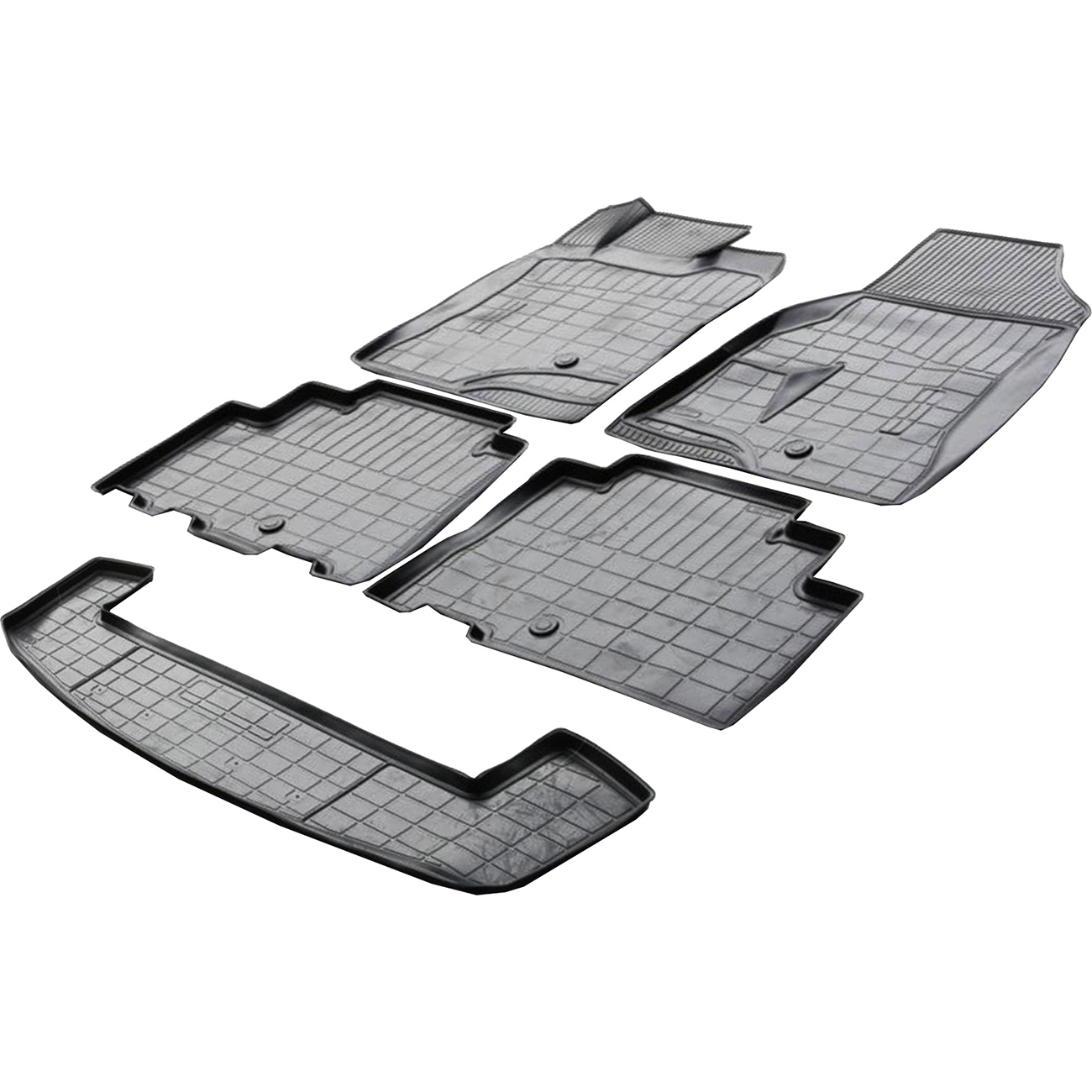 Коврик автомобильный Rival CHEVROLET Captiva I рестайлинг 5-дв.7 мест 2011+