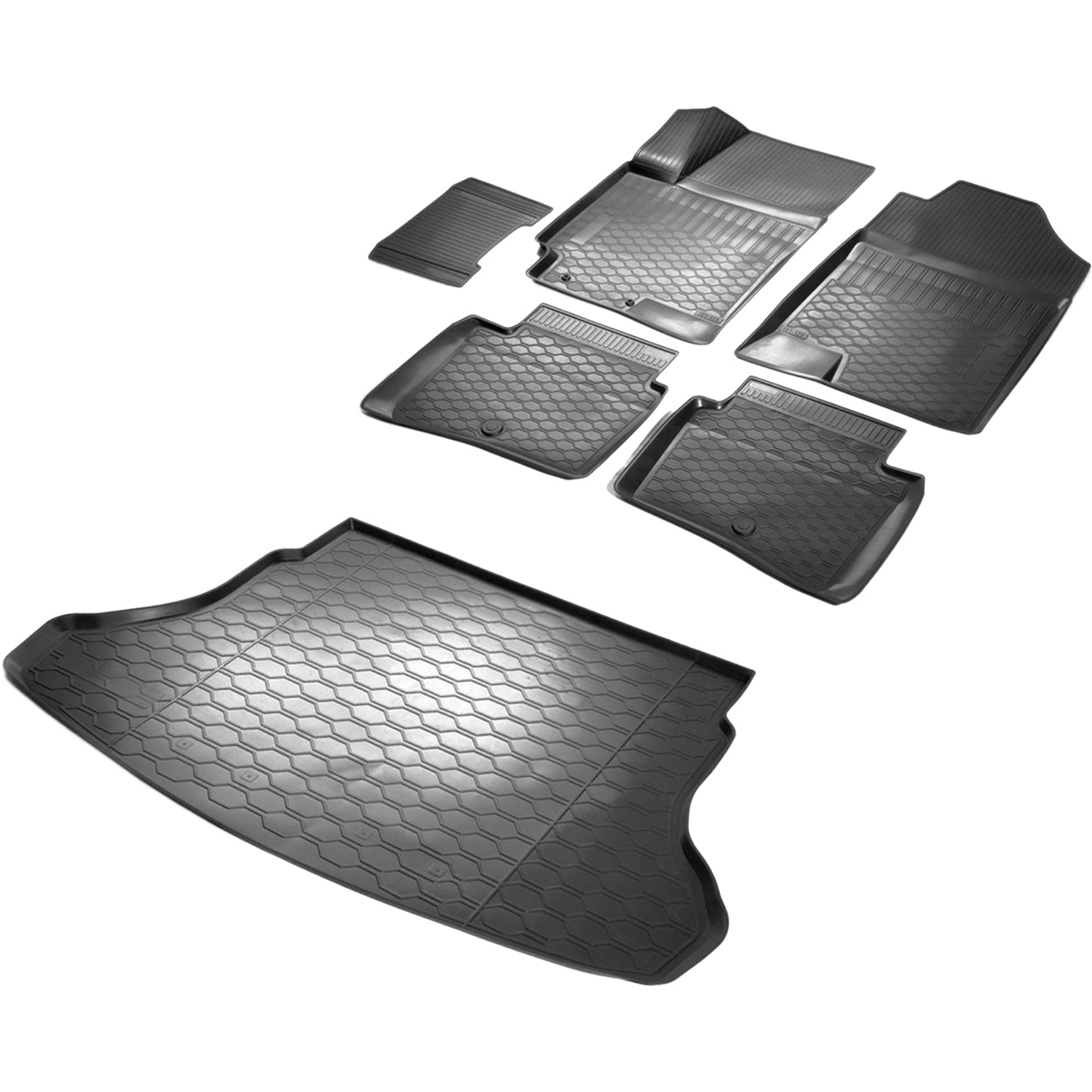 Коврик автомобильный Rival HYUNDAI Solaris II седан 2017+/KIA Rio IV седан