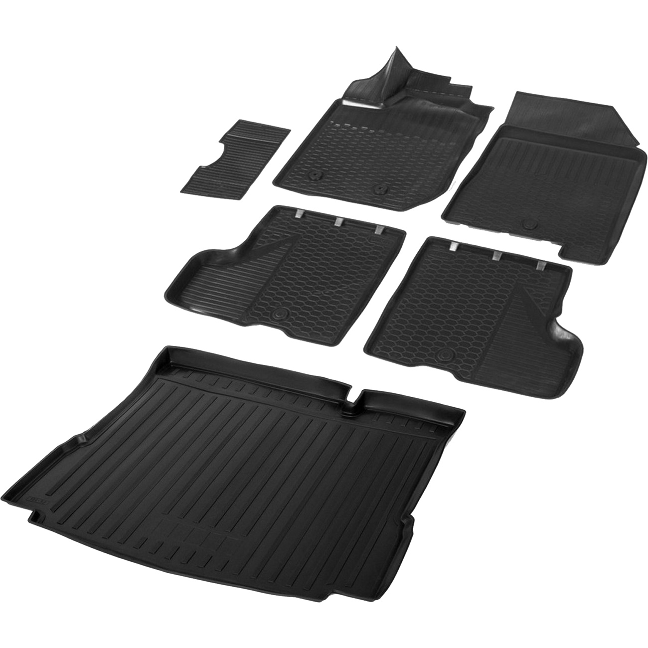 Коврик автомобильный Rival LADA Xray хэтчбек, хэтчбек Cross без полки