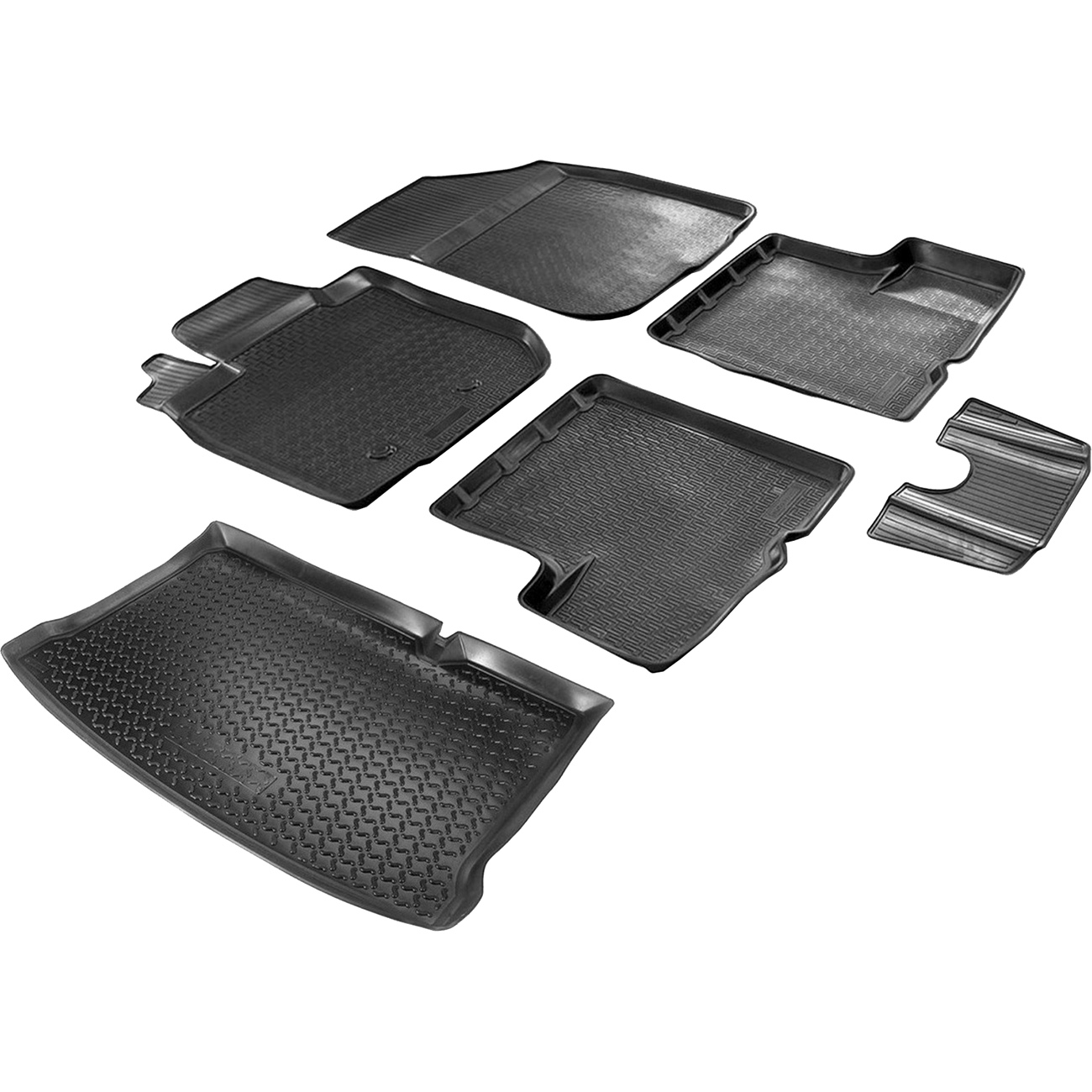 Коврик автомобильный Rival RENAULT Sandero II 2014-18 2018+, полиуретан