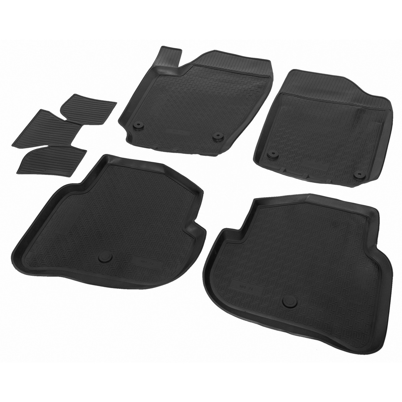 Коврик автомобильный Rival VW Polo V седан 2010-2020 (15804003)