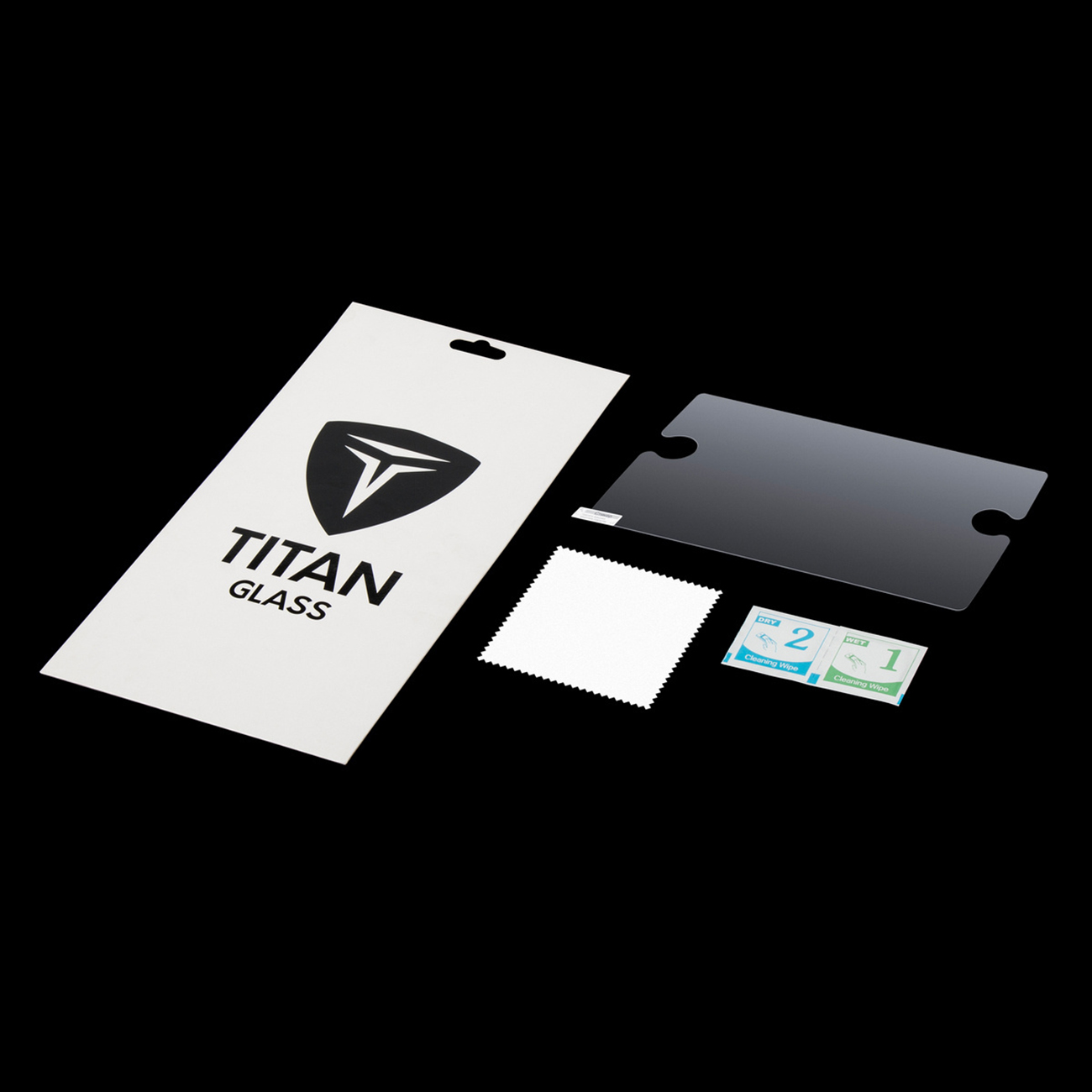 Накладки защитные Titan Glass VW Tiguan Mk2 2017+ ГУ Composition Media 8''