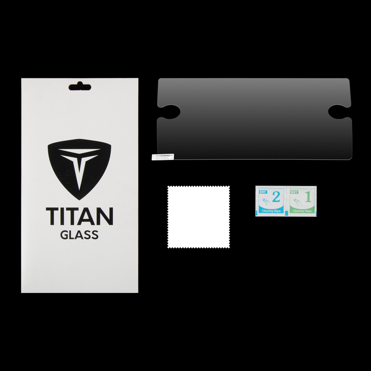 Накладки защитные Titan Glass VW Tiguan Mk2 2017+ ГУ Composition Media 8''