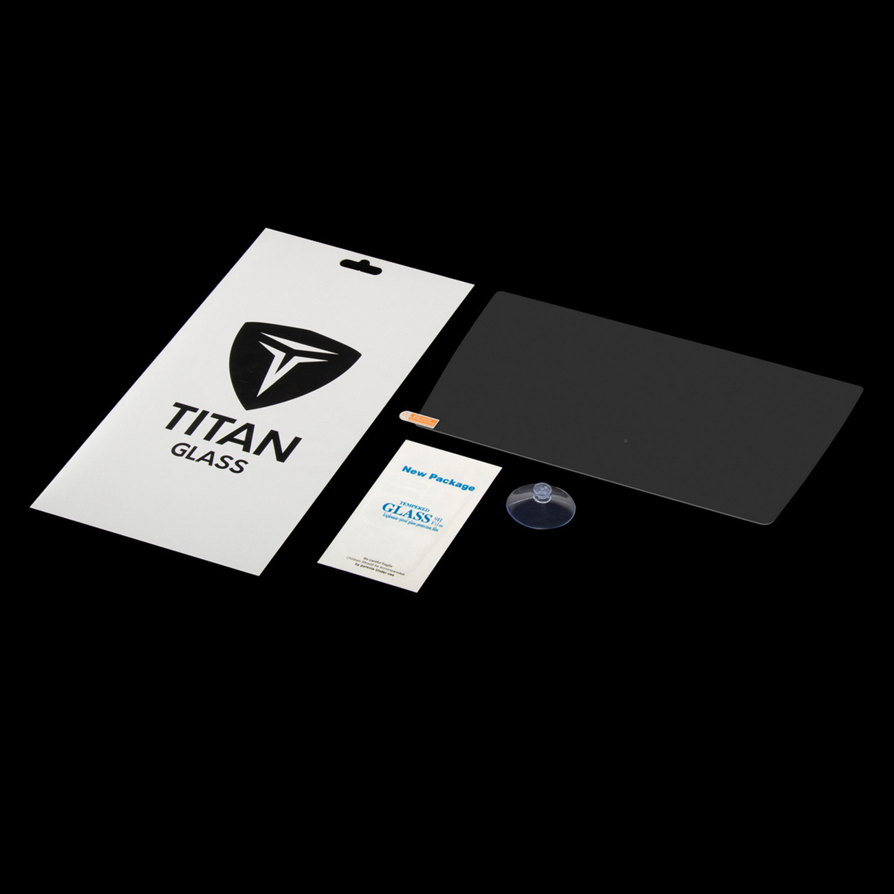 Накладки защитные Titan Glass VW Tiguan Mk2 2017+ ГУ Discover Pro 9.2 (TG-VK-3)