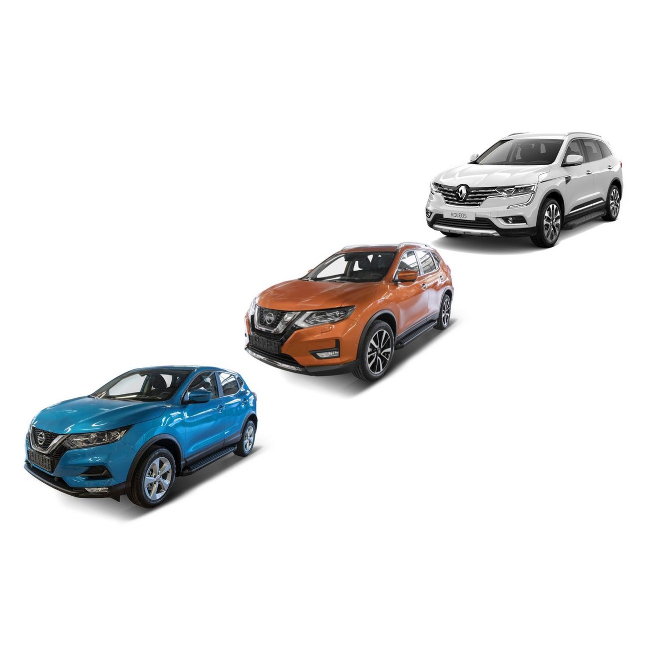 Пороги Rival NISSAN X-Trail 2013-2018+ (F173ALB.4113.1)