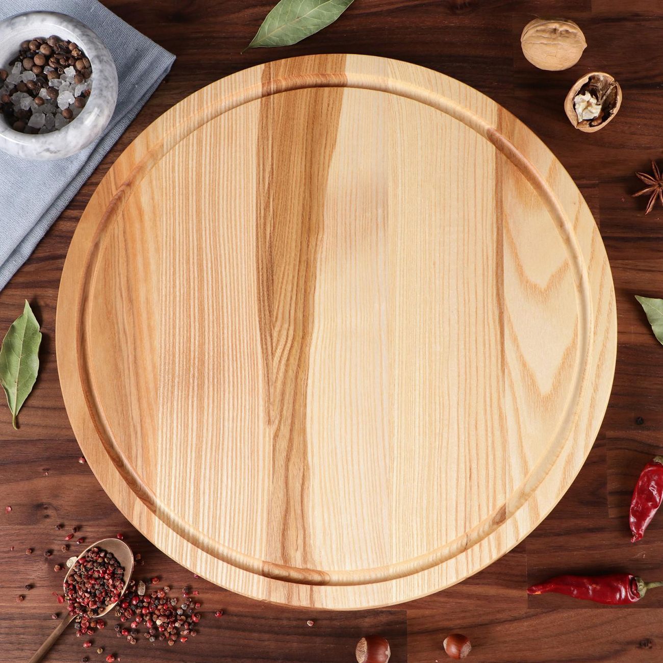 Доска разделочная Доброе дерево 35 см 5494332