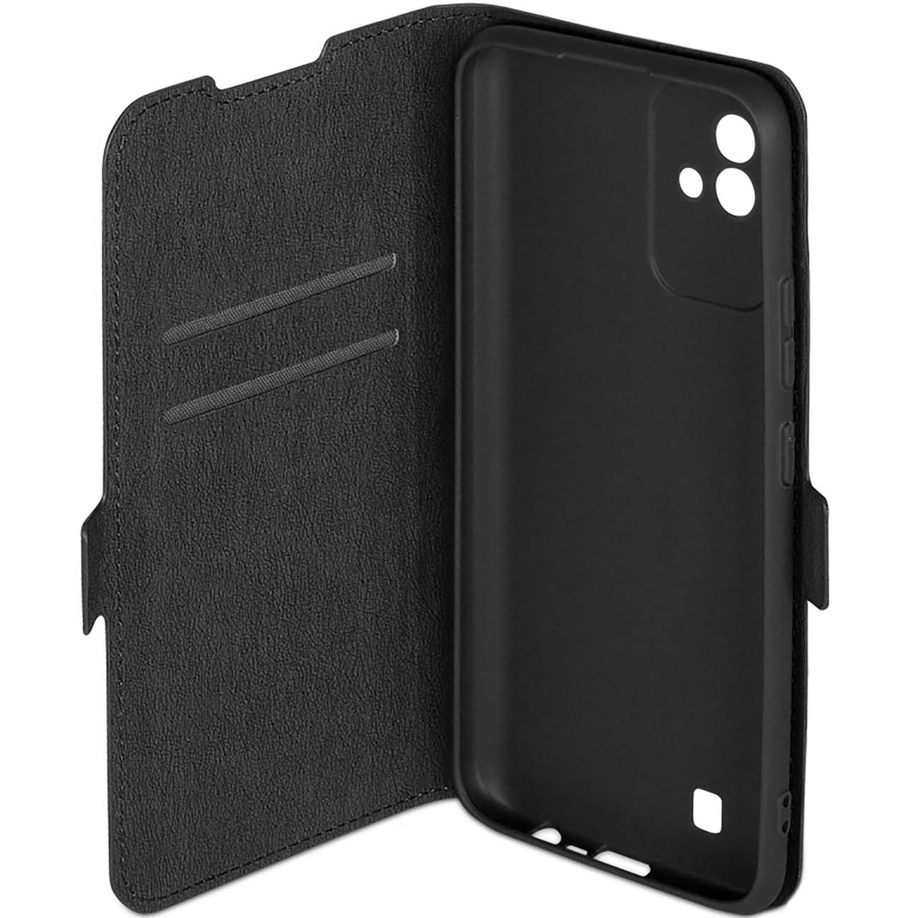 Чехол DF для Realme Narzo 50i rmFlip-23 черный