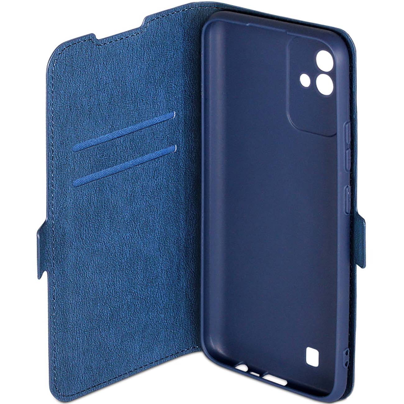 Чехол DF для Realme Narzo 50i rmFlip-23 синий