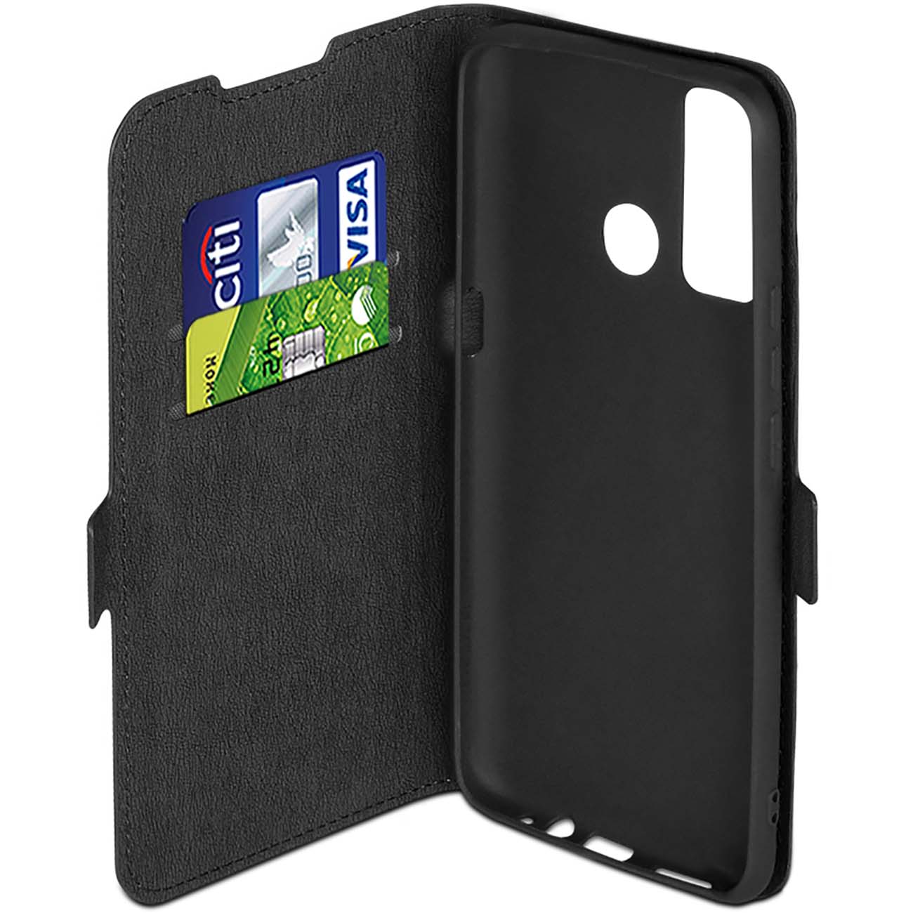 Чехол DF для Tecno Pouvoir 4 (tFlip-07) черный