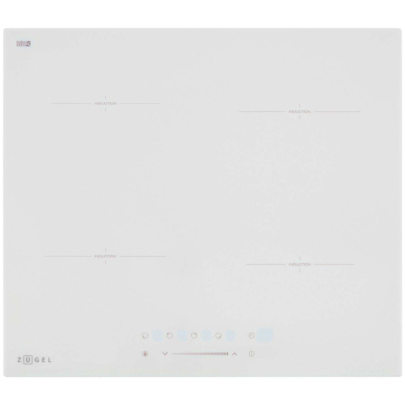 Встраиваемая индукционная панель независимая ZUGEL ZIH604W фото
