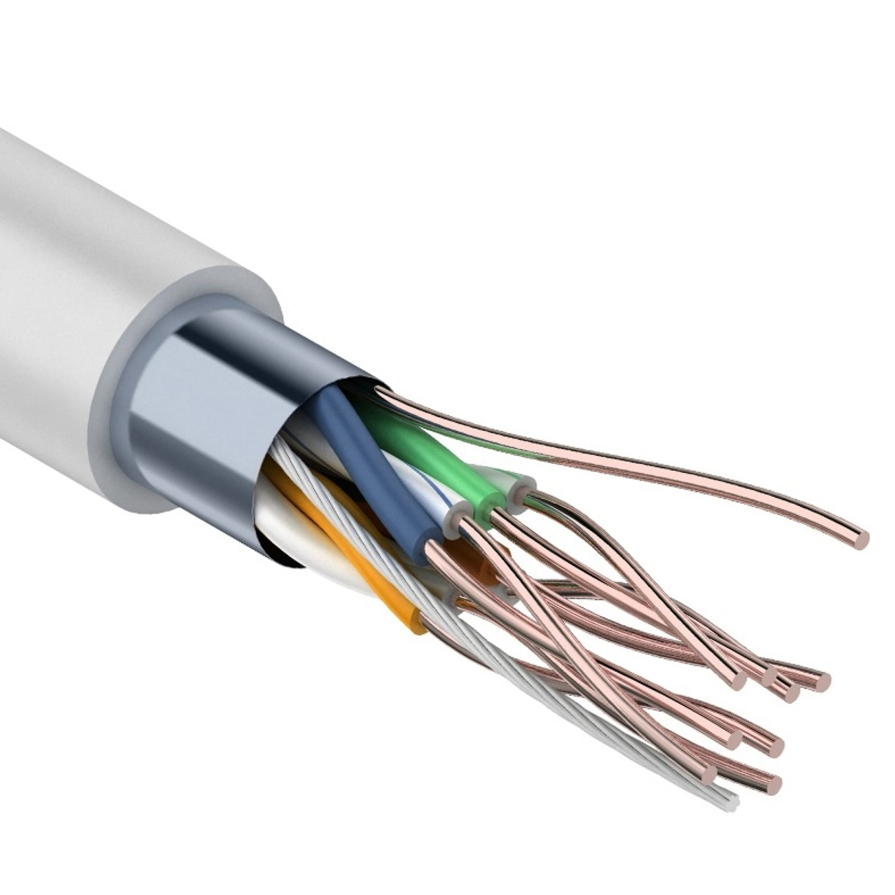 Кабель для компьютера Proconnect витая пара омедненный, F/UTP, 25 м фото