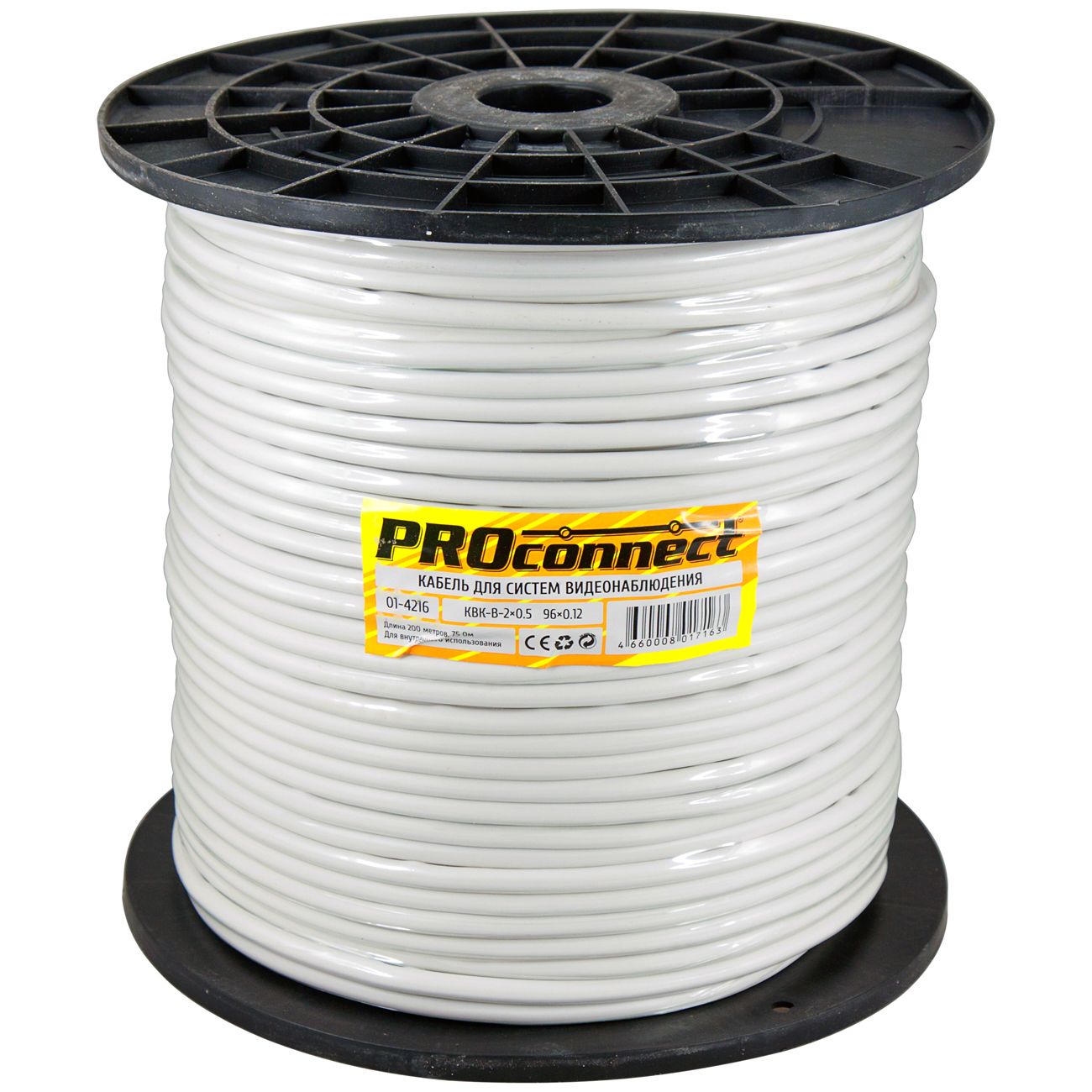 Кабель силовой Proconnect КВК-В-2+2x0,50 кв мм (Cu/CCA), 200 м