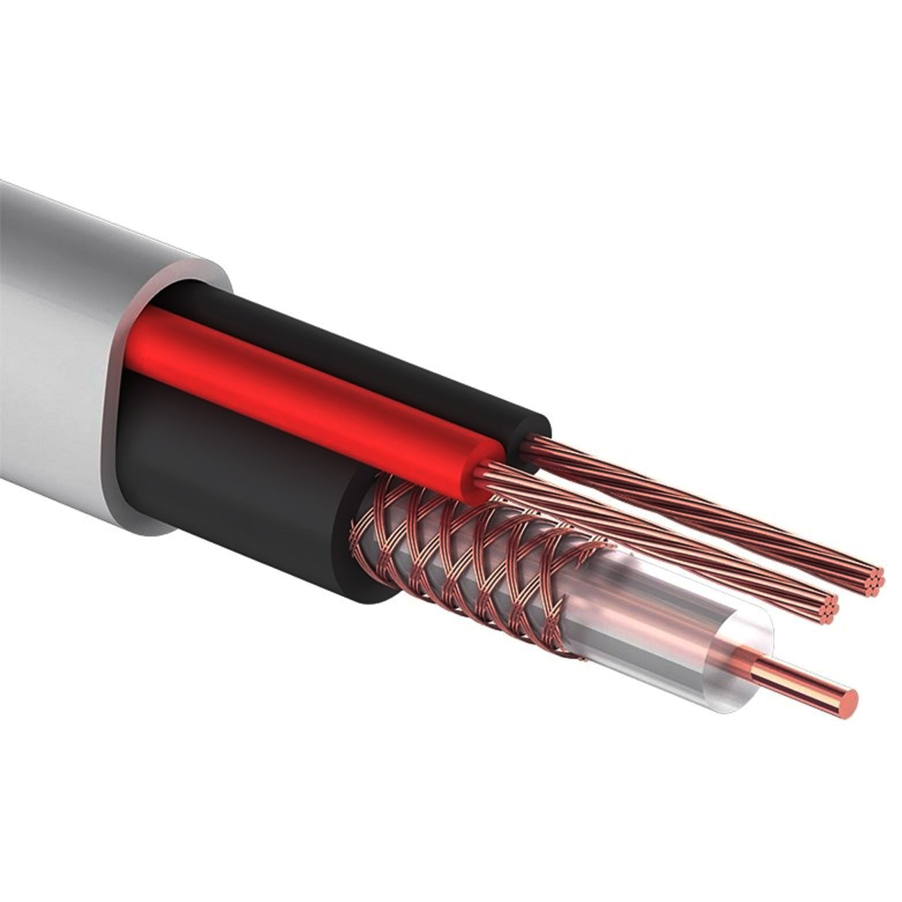 Кабель силовой Proconnect КВК-В-2+2x0,50 кв мм (Cu/CCA), 200 м