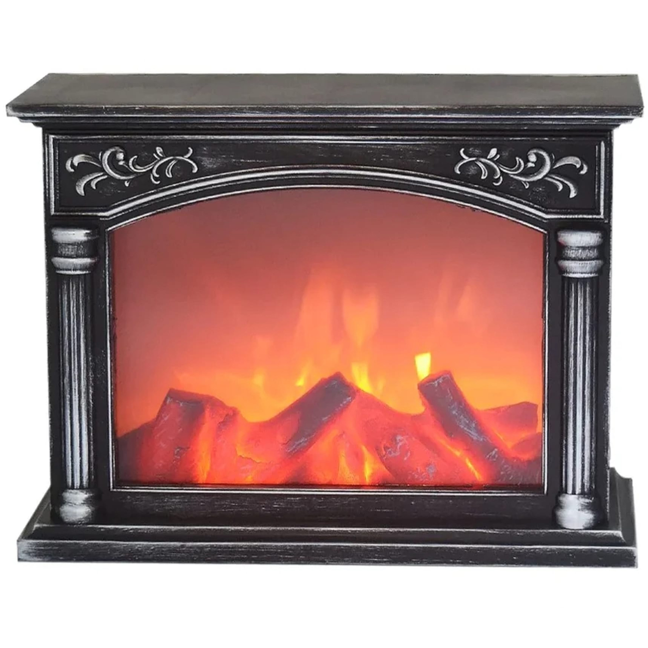Электрокамин NEON-NIGHT Классика с эффектом живого огня 33х12х24 см