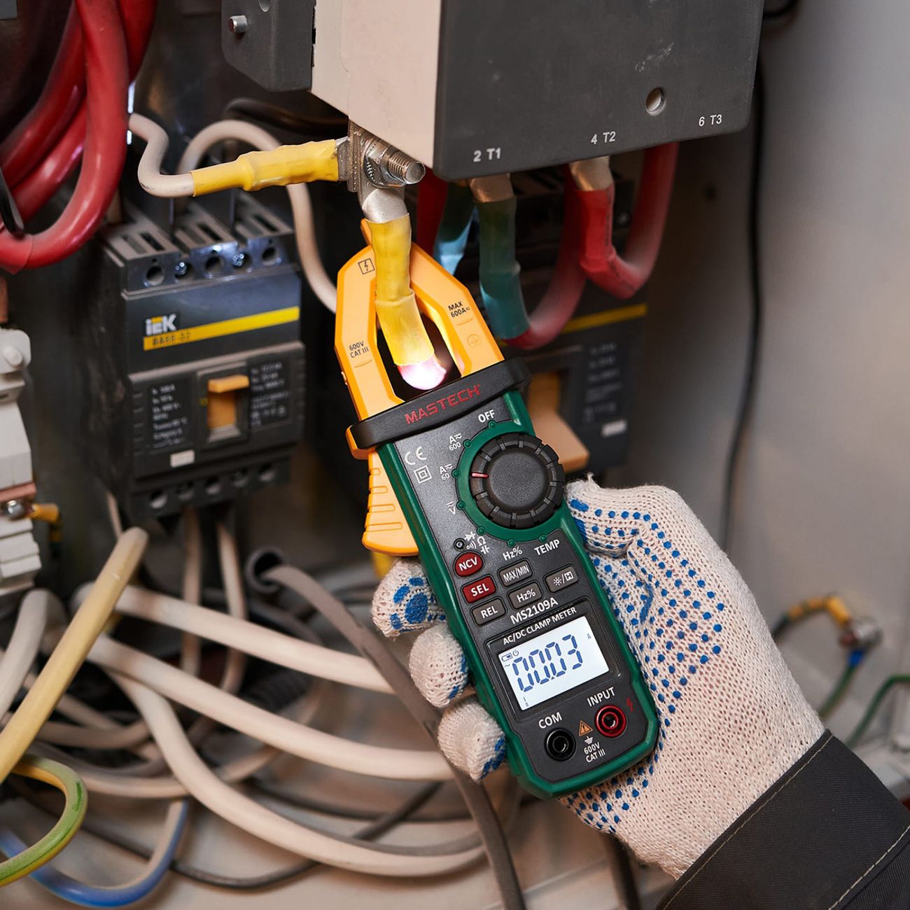 Клещи токовые MASTECH MS2109A