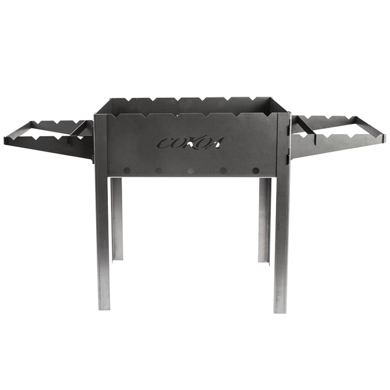 Мангал Сокол стальной, жаровня 50х30 см