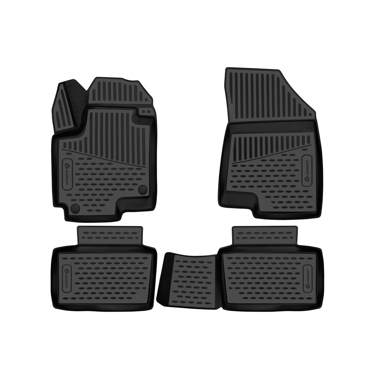 Коврики в салон Element CHANGAN CS35PLUS 2018 4шт. (ELEMENT3DA58762210k)