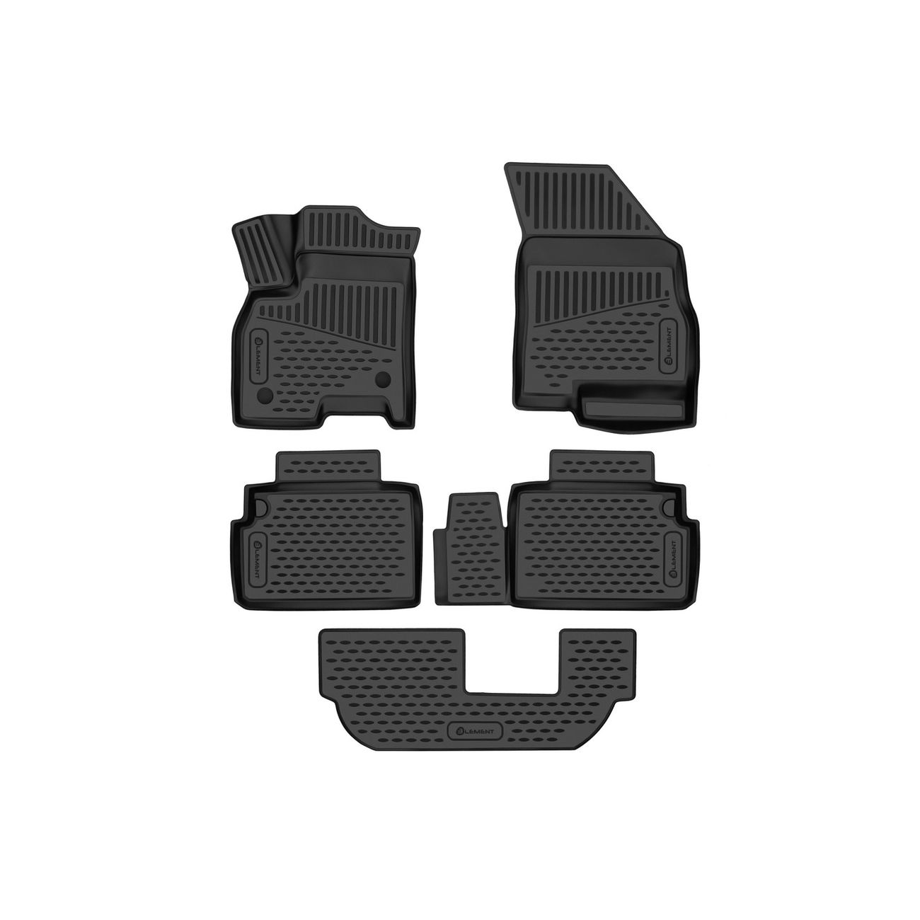 Коврики в салон Element CHERY Tiggo 8 Pro 2021 5шт. (ELEMENT3DA0N198210k)