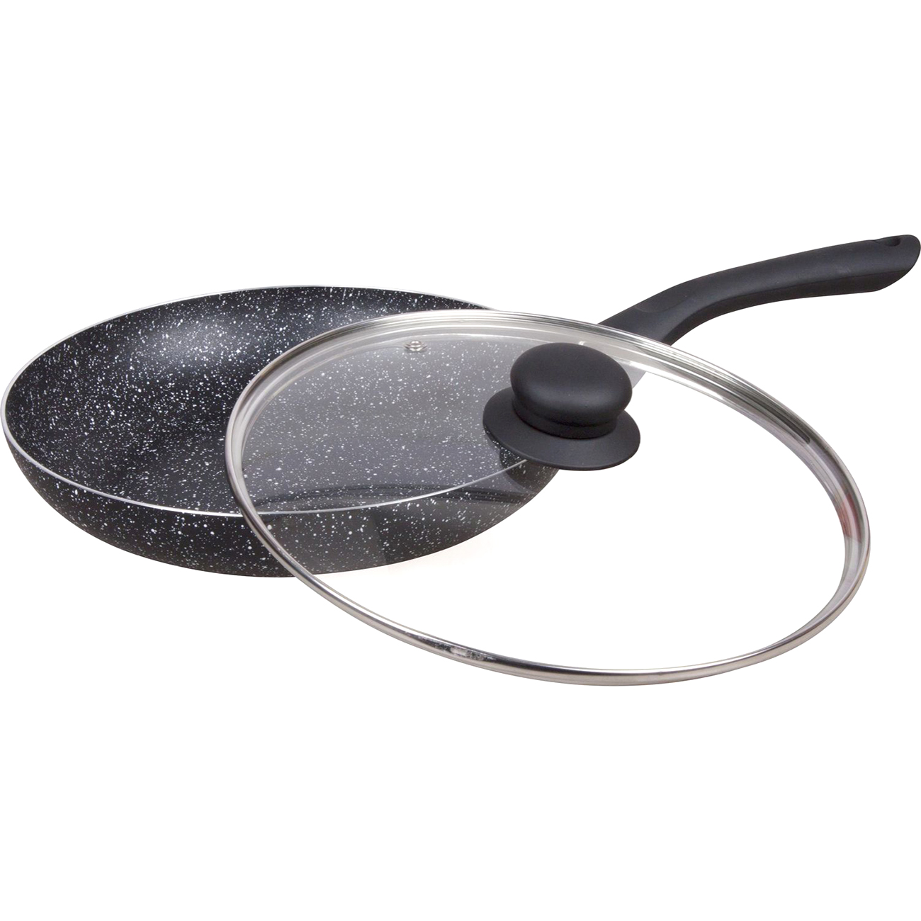 Сковорода Bekker BK-7820 20 см с мраморным покрытием с крышкой