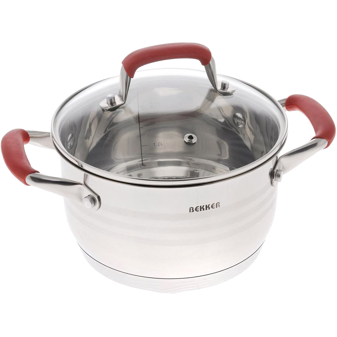 Кастрюля Bekker BK-1763 1.9 л DE LUXE