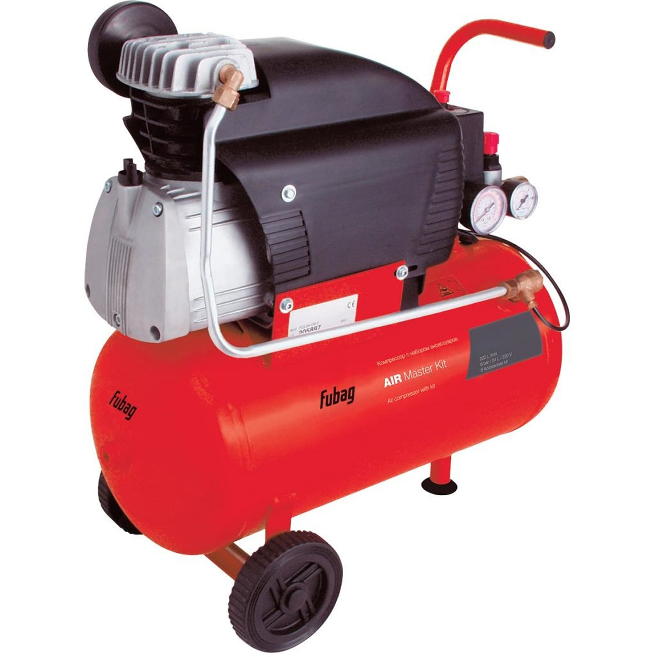 Компрессор Fubag AIR MASTER KIT + 6, 6 пред. (61431380)