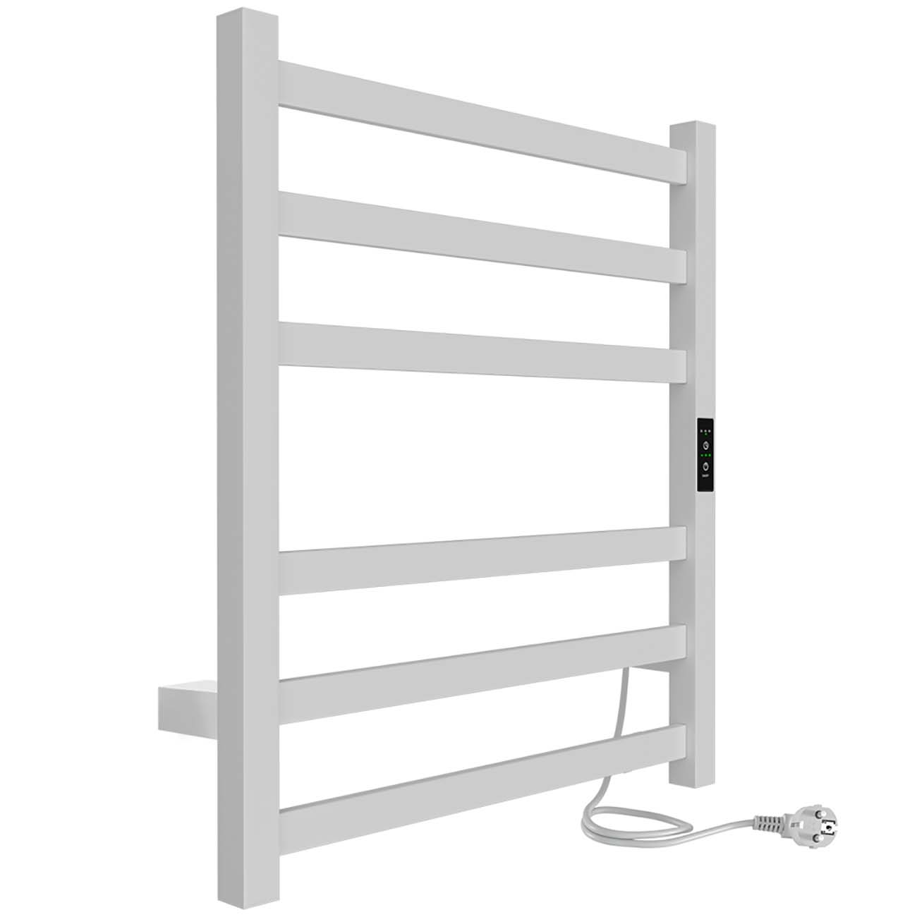 Полотенцесушитель электрический Indigo Oktava Slim 3 Белй матовый LСLOKS3E60-50WMRt