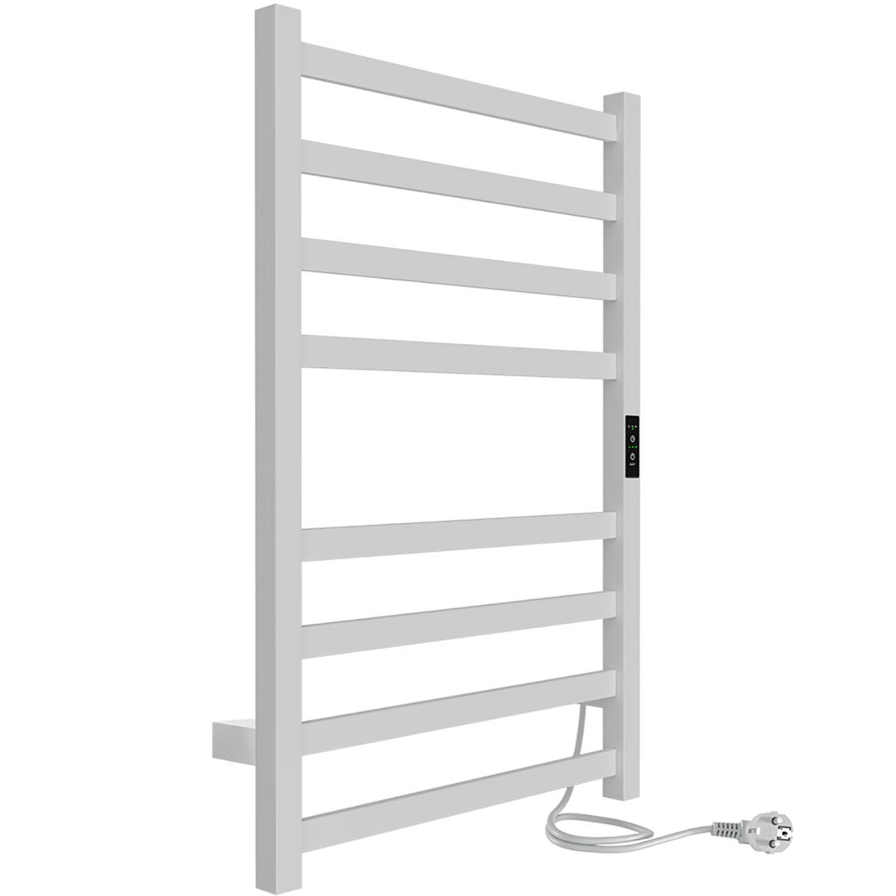 Полотенцесушитель электрический Indigo Oktava Slim 3 Белый матовый LСLOKS3E80-50WMRt