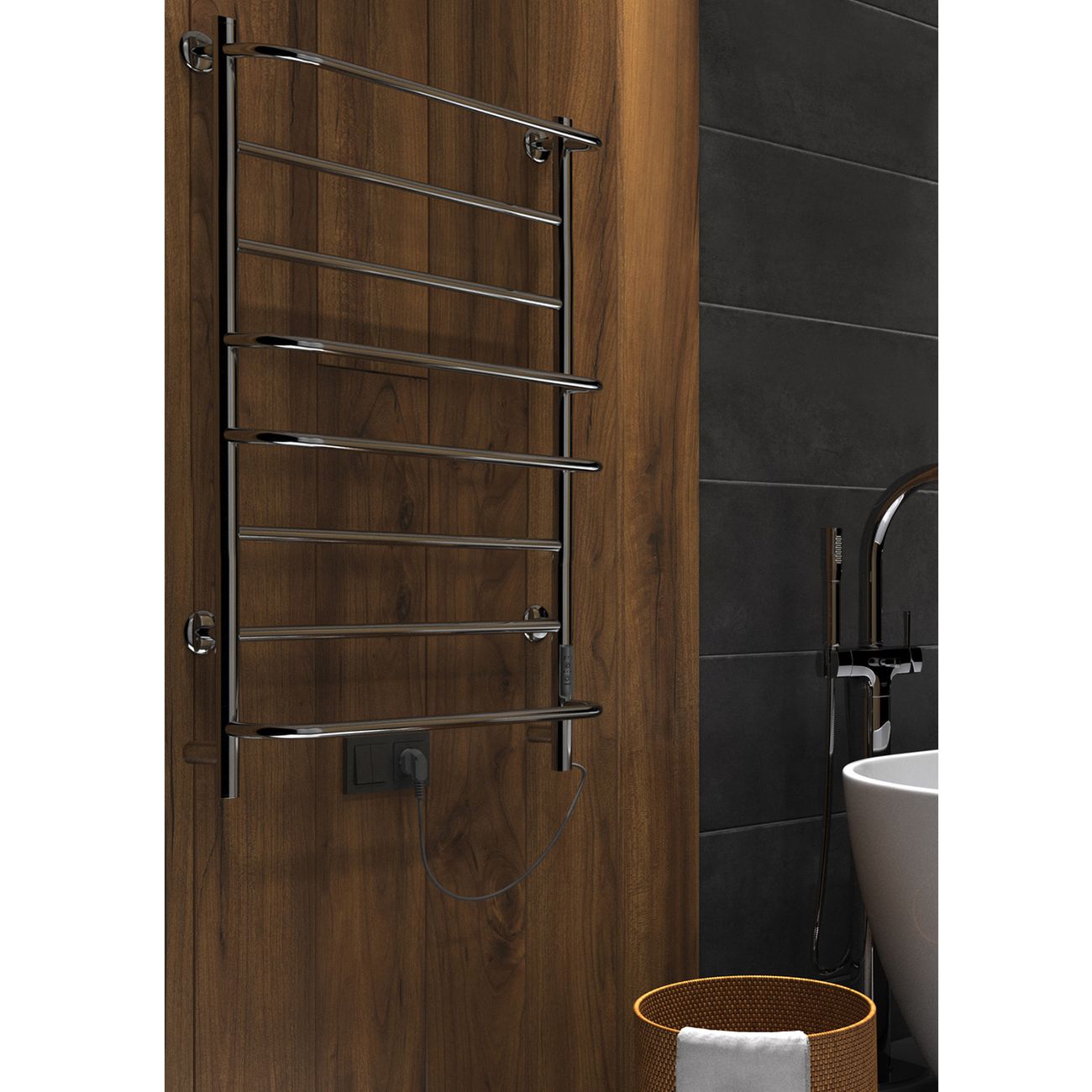 Полотенцесушитель электрический Indigo Europe Lux LELLE80-50Rt