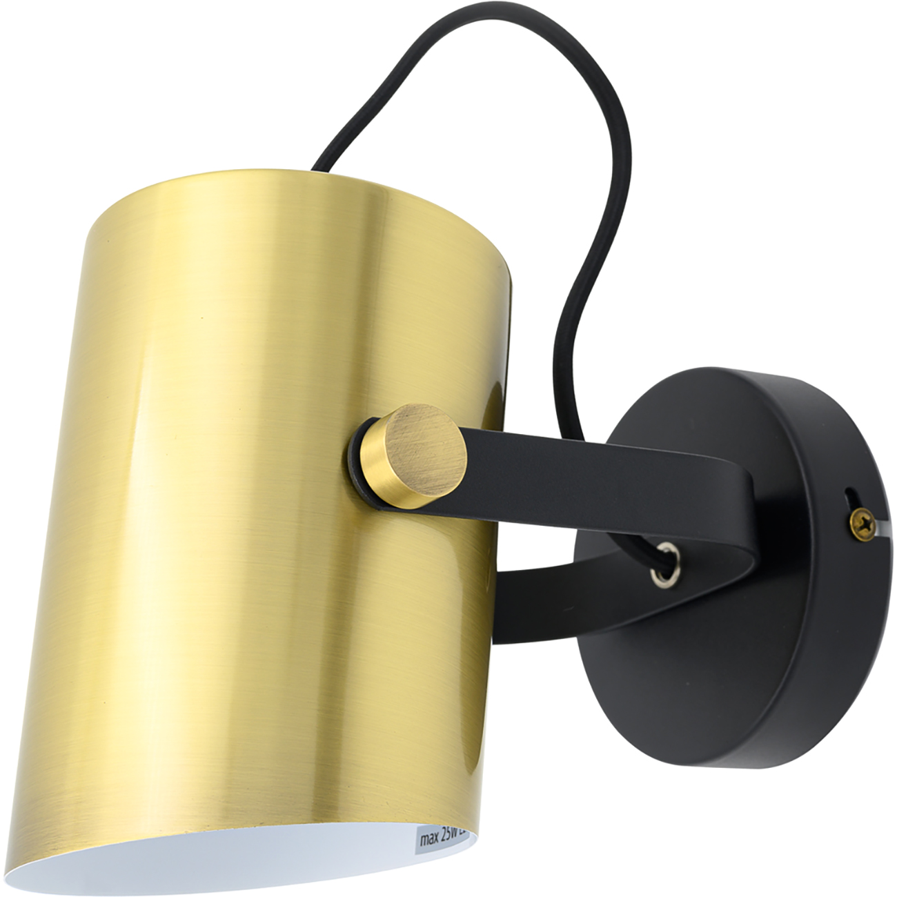 Светильник настенный ARTSTYLE HT-786AB латунь/черный металлический