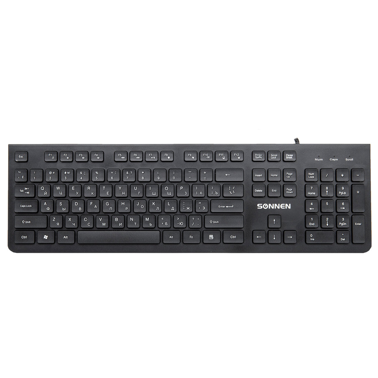 Игровая клавиатура Sonnen KB-8280 USB черная