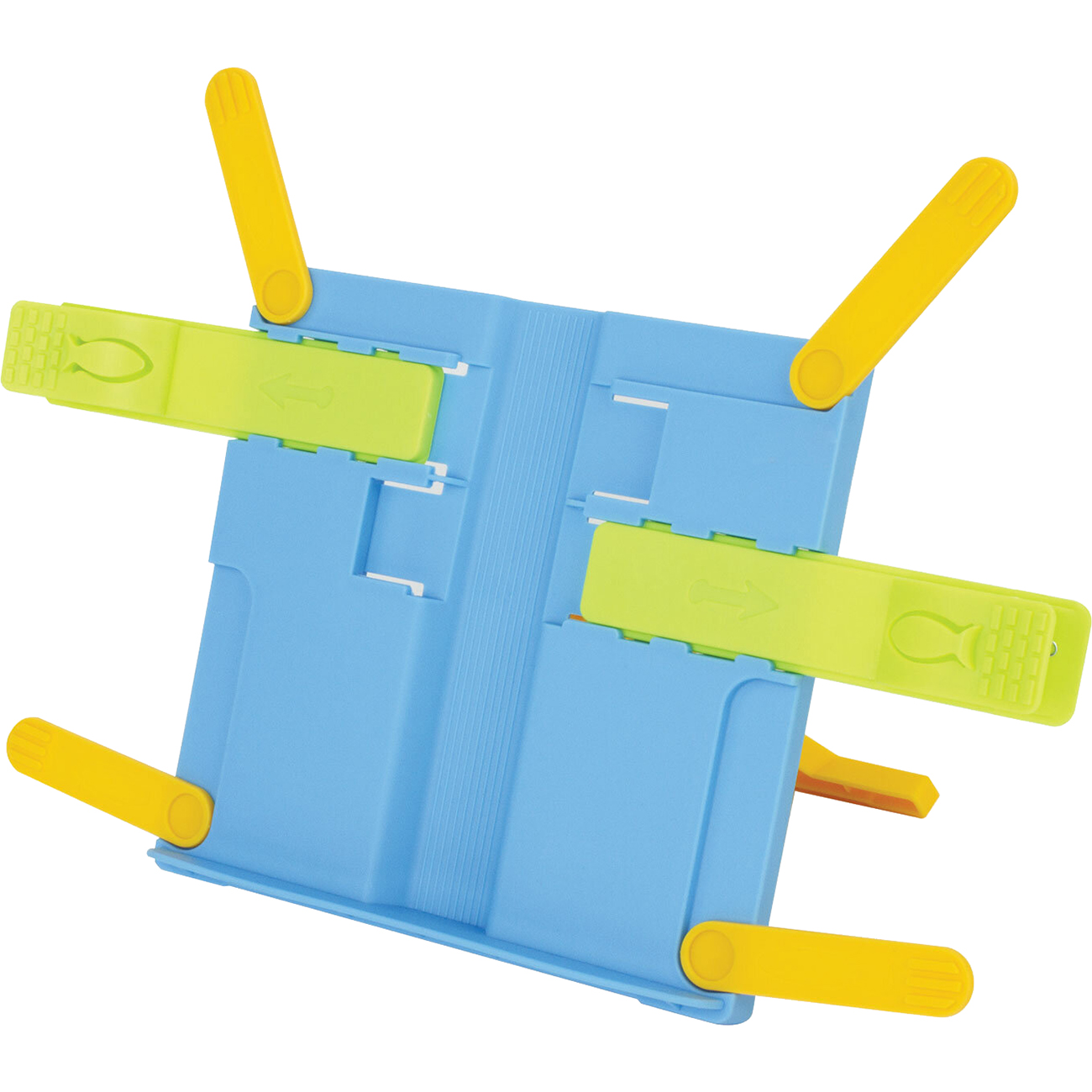 Подставка Юнландия пластик голубая фото