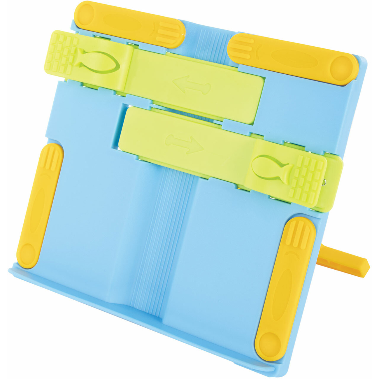 Подставка Юнландия пластик голубая