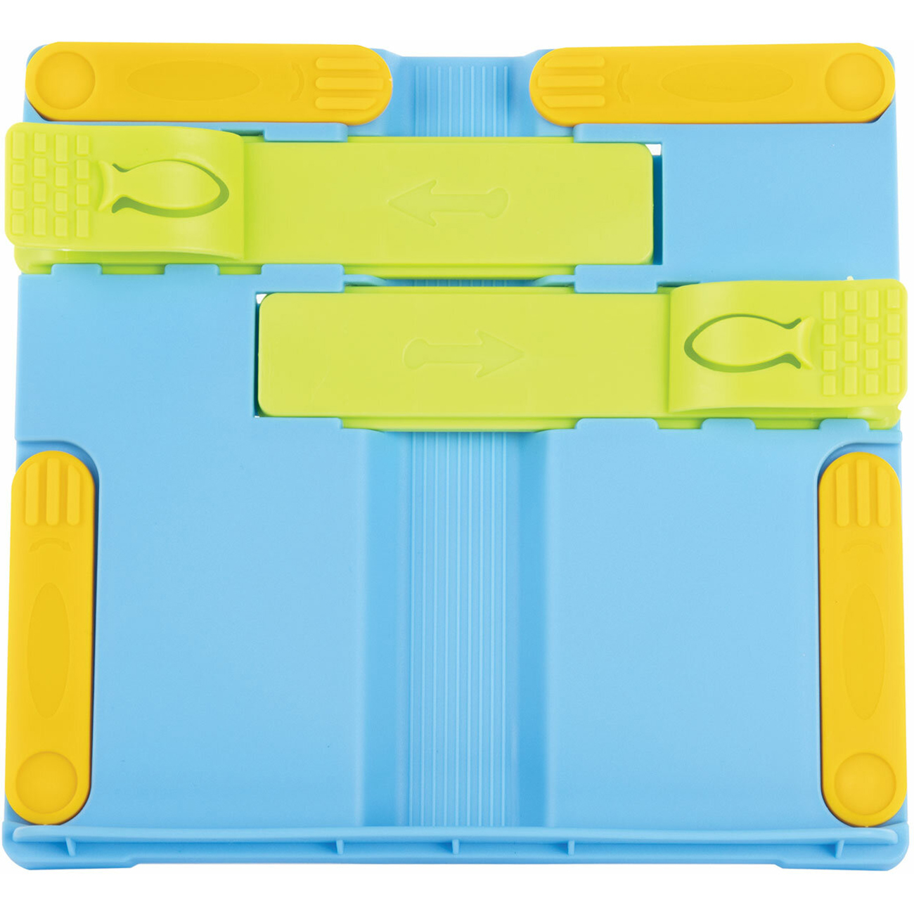 Подставка Юнландия пластик голубая