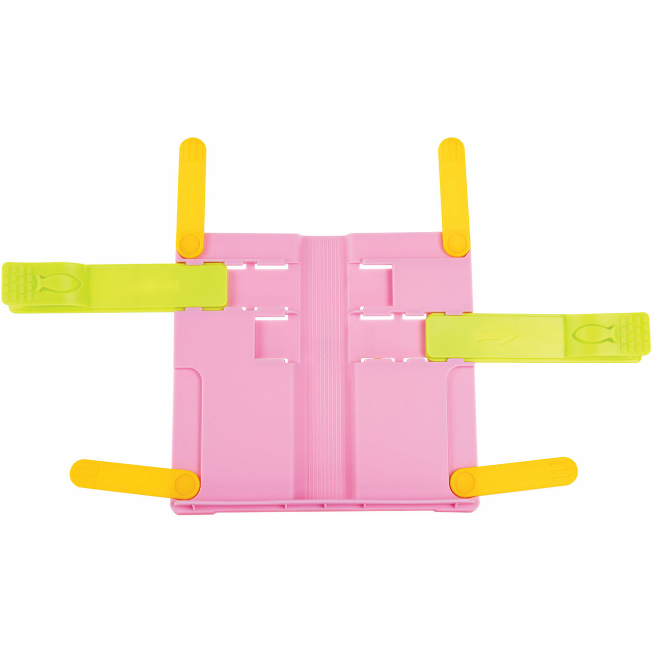 Подставка Юнландия пластик розовая