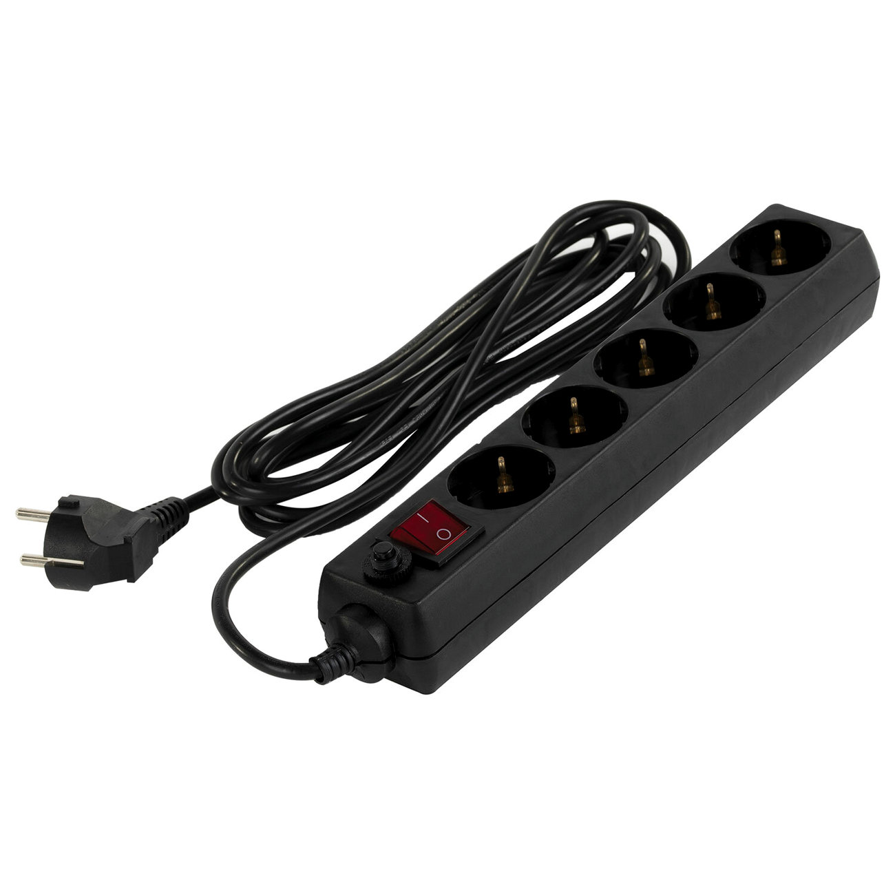 Сетевой фильтр Sonnen U-3513 5 розеток 3м черн