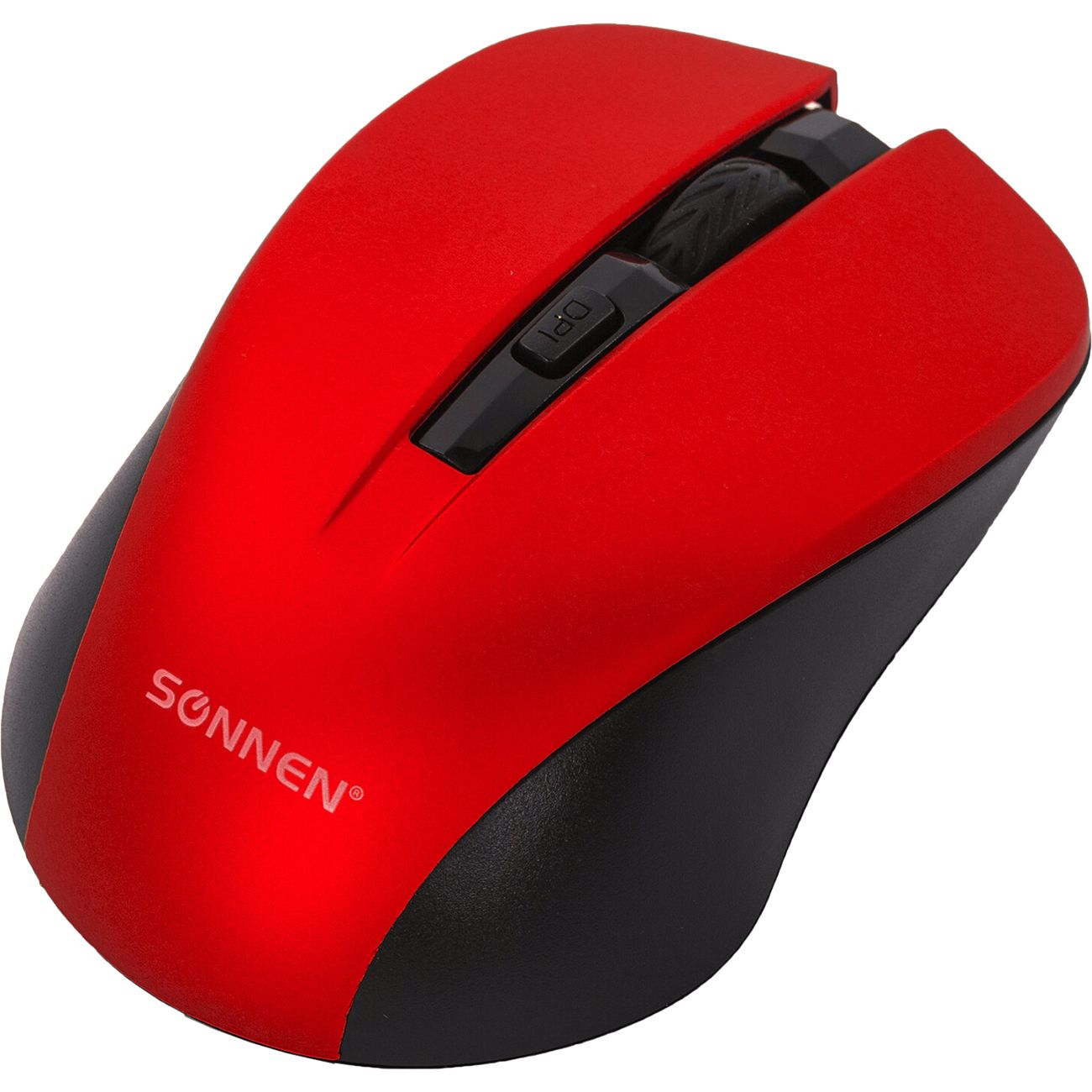Мышь беспроводная Sonnen БЕСШУМНАЯ V18 красная