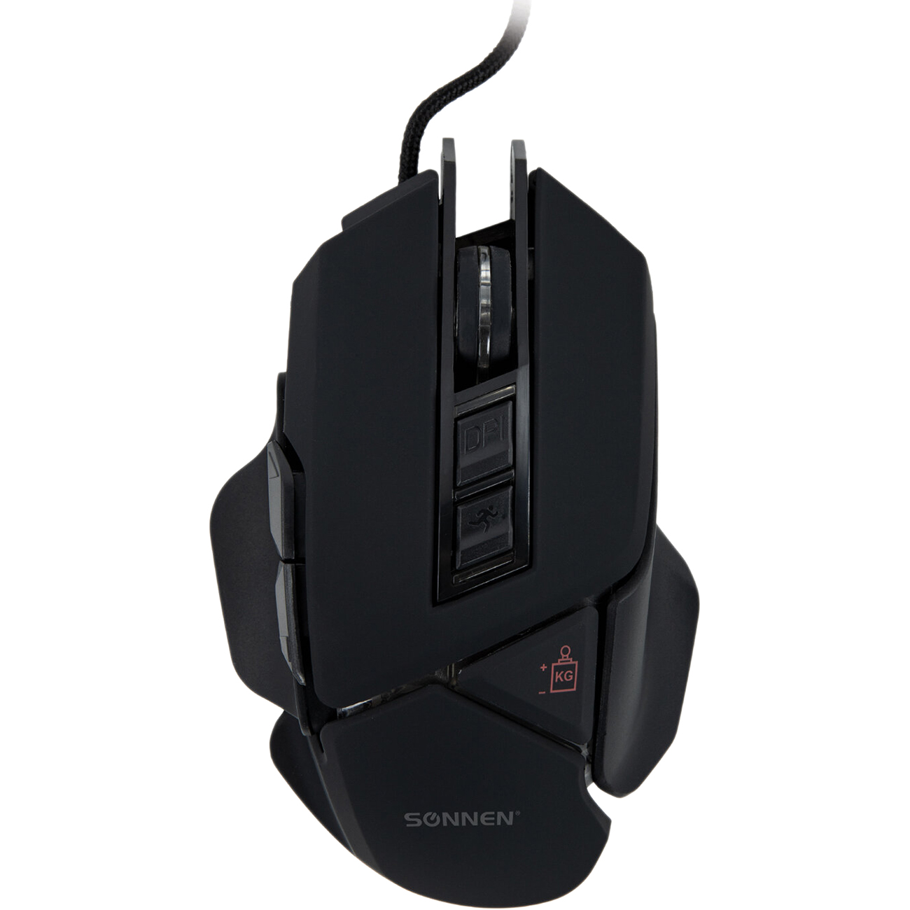 Игровая мышь Sonnen Q10 USB подсветка черная