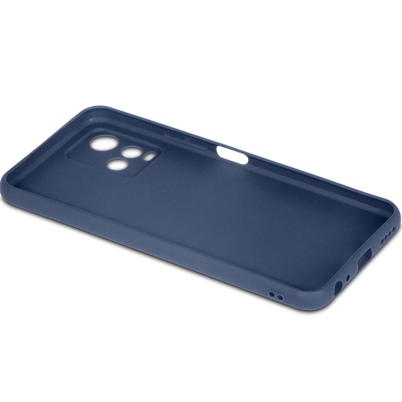 Чехол DF для Vivo Y21/Y33s vCase-06 синий