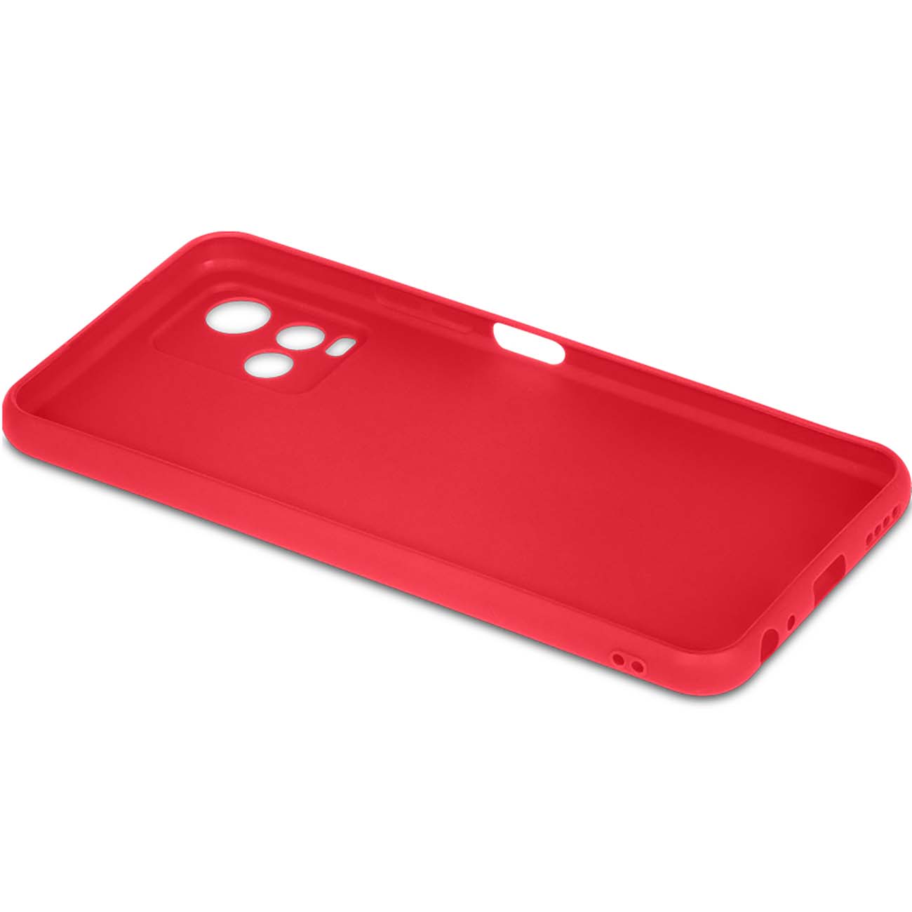 Чехол DF для Vivo Y21/Y33s vCase-06 красный