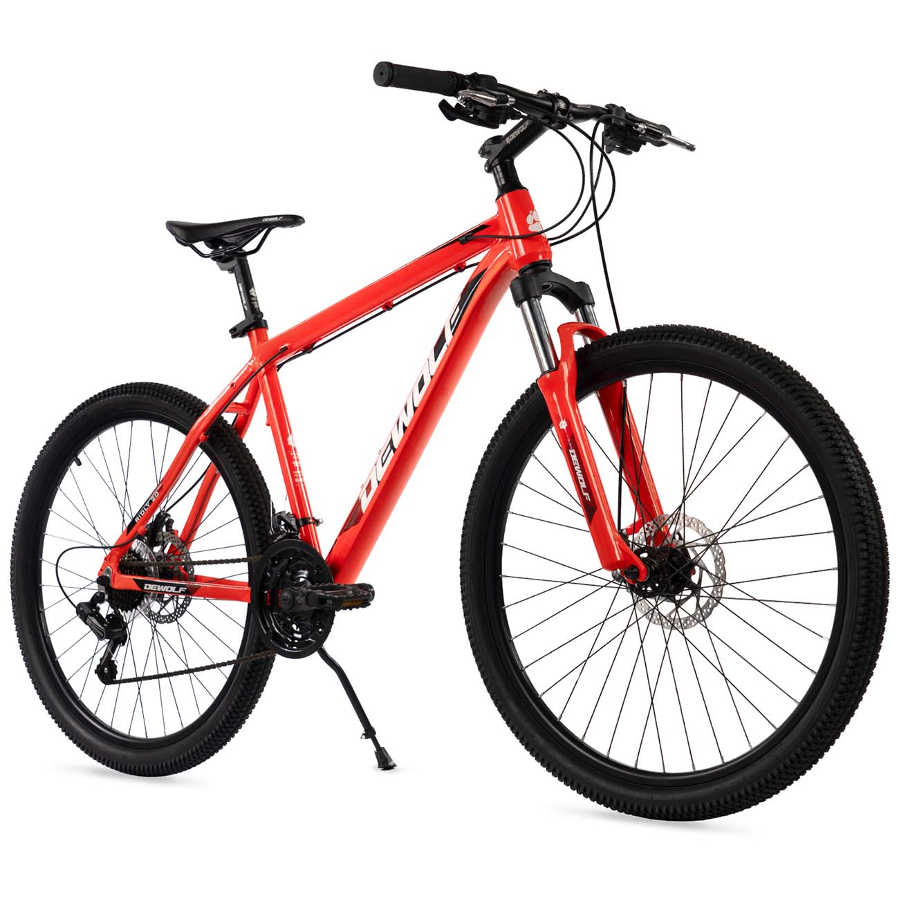 Велосипед Dewolf Ridly 20, 18, neon red/white/black