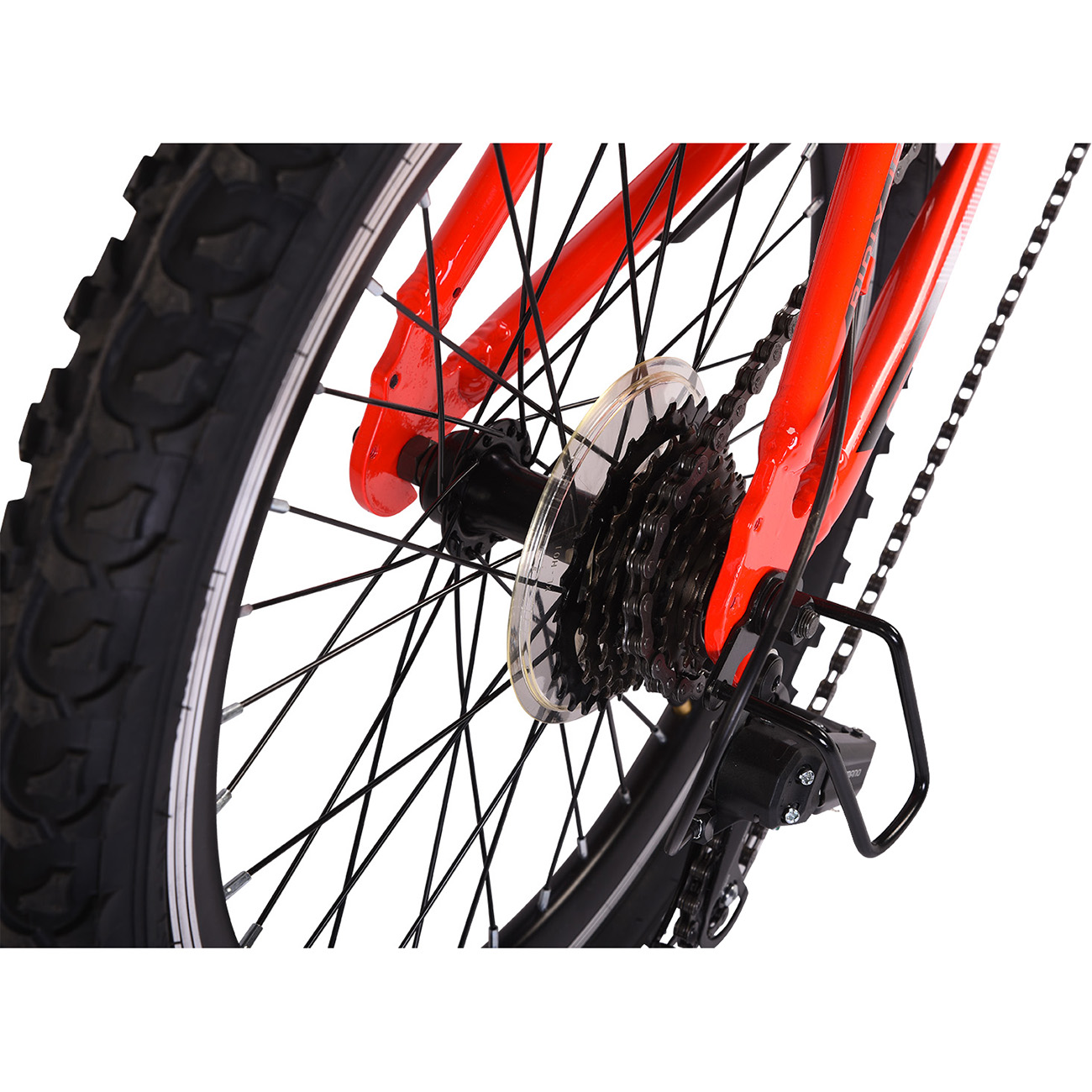 Велосипед Dewolf Ridly 20, 20, neon red/white/black