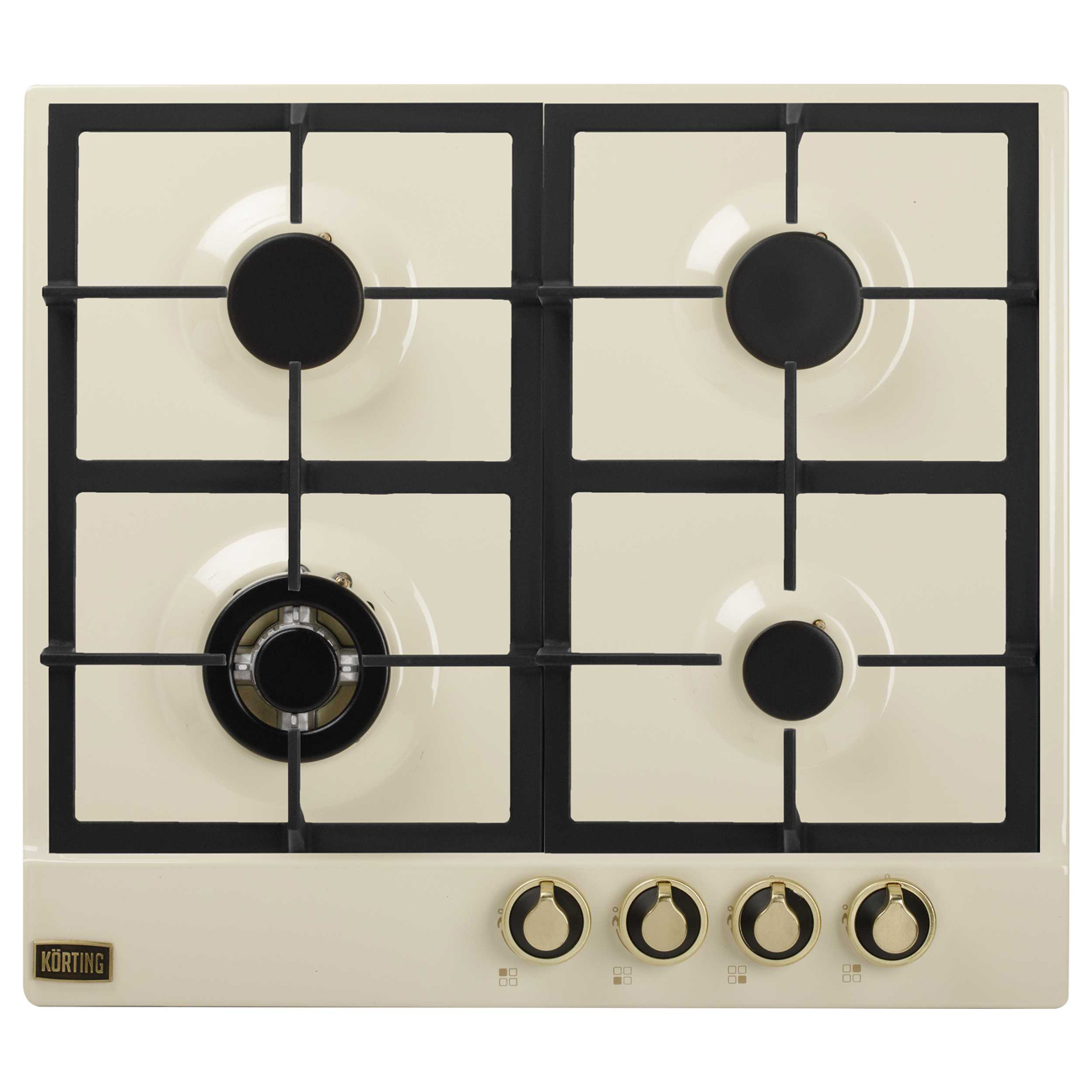 Встраиваемая газовая панель независимая Korting HG 661 CTGB