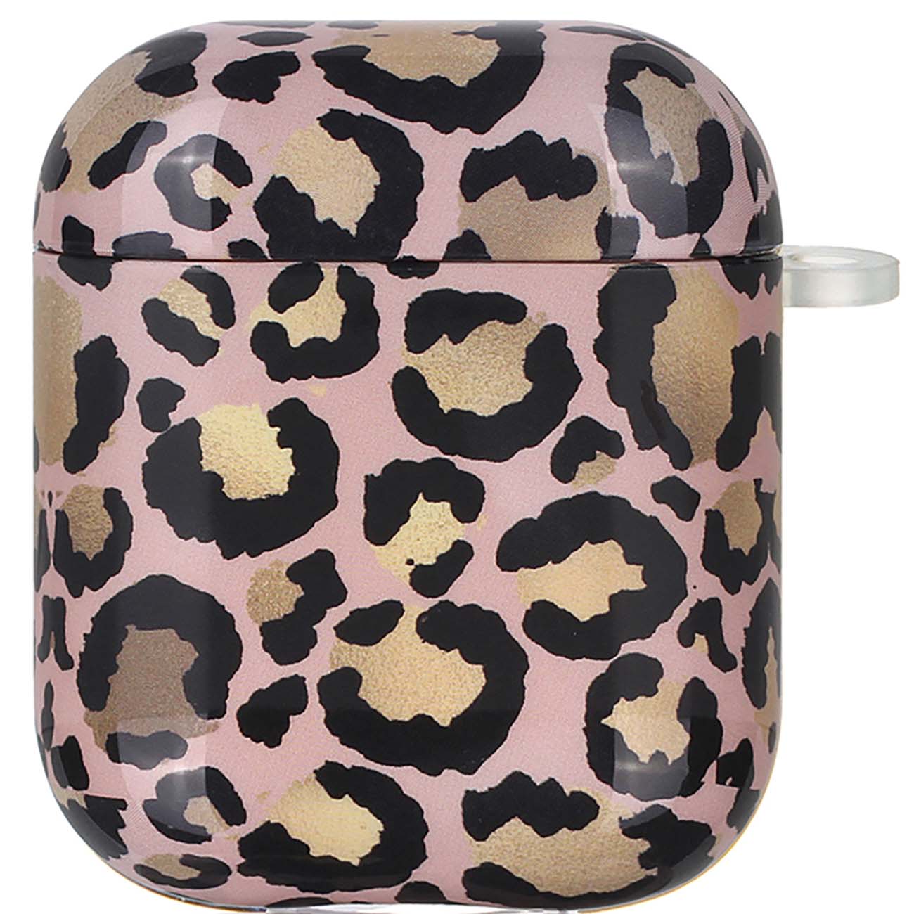 Чехол для AirPods LuxCase 1/2 IMD (Leopard Pink)