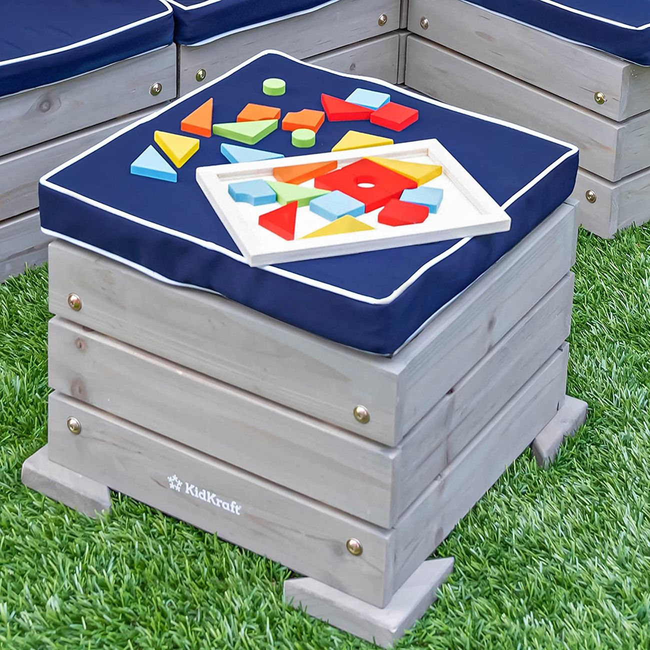 Садовая мебель Kidkraft секионный диван пуфстол зонт 20177_KE